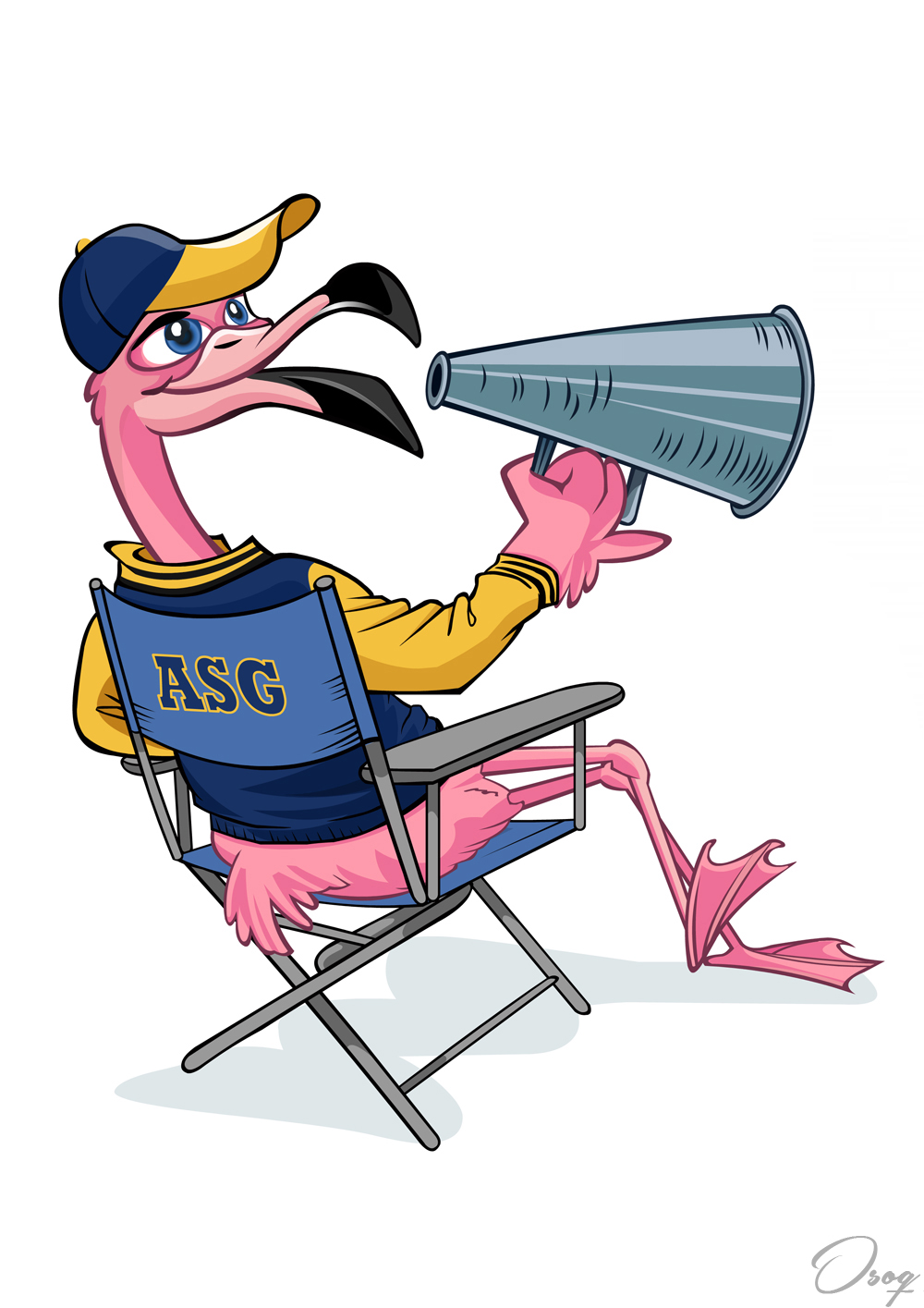Flamingo Cartoon Caricature