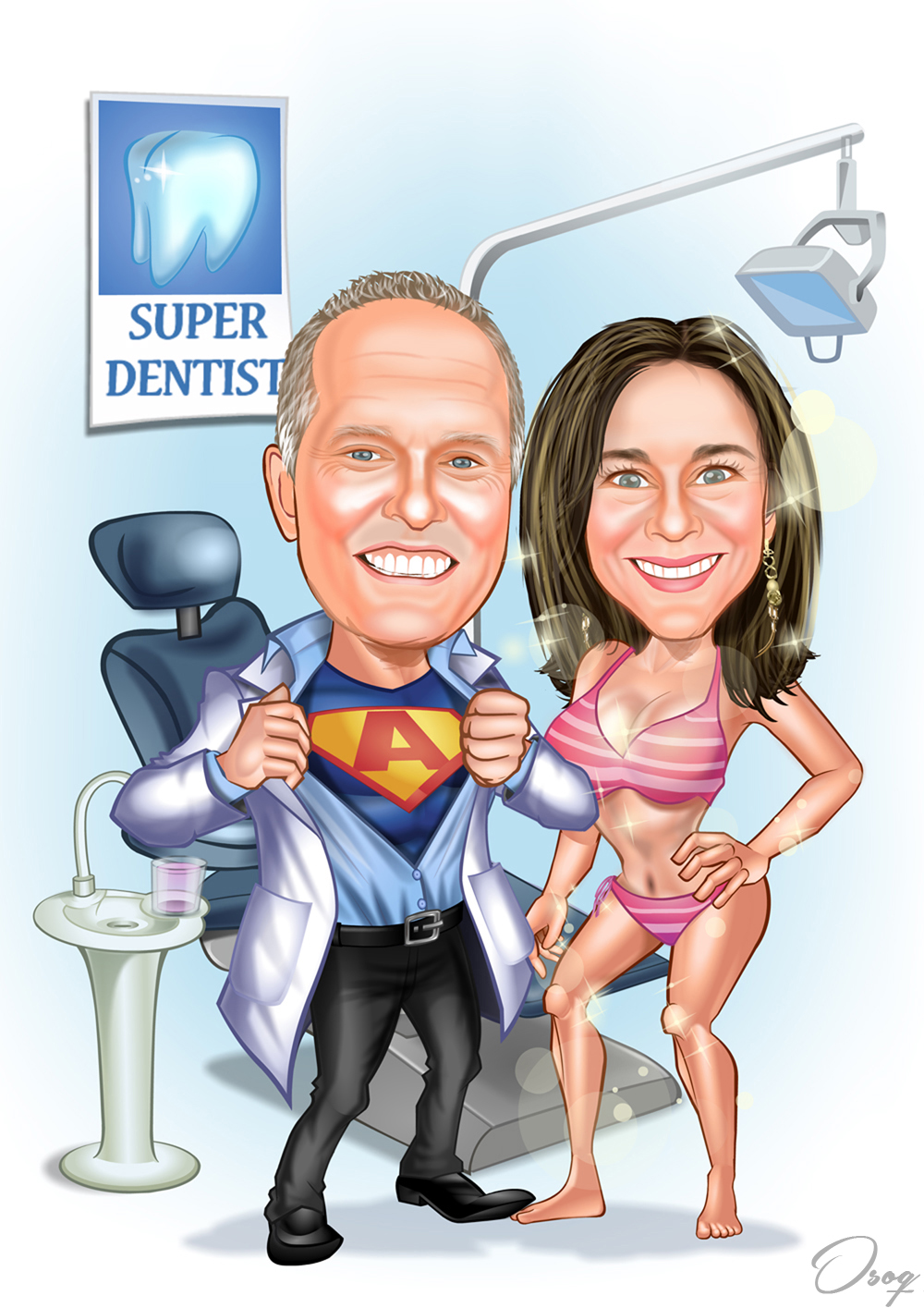 Dentist Couple Portraits