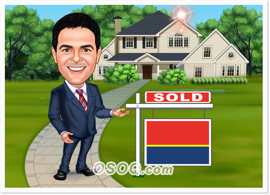 House Agent Caricatures