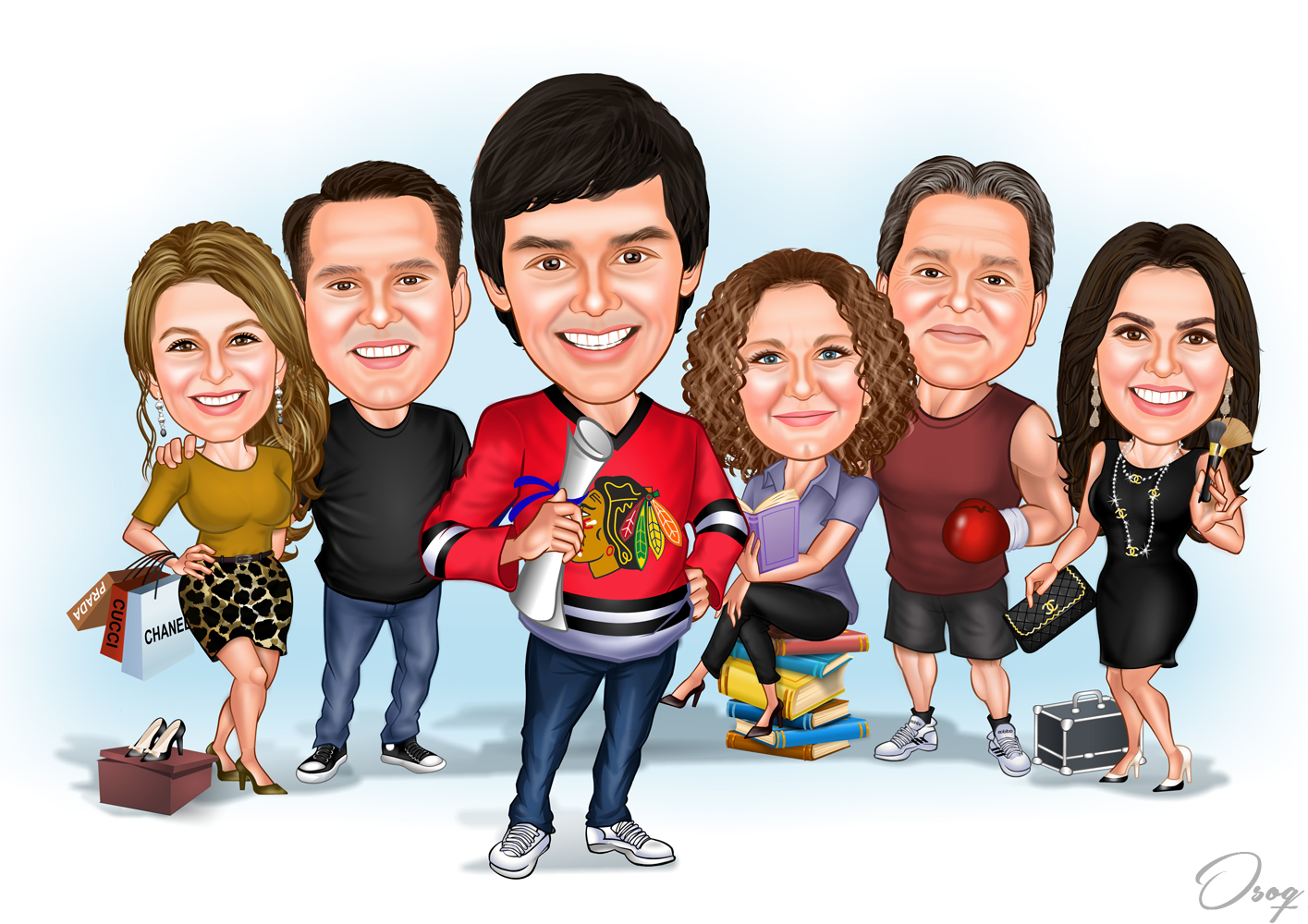 Party Caricatures