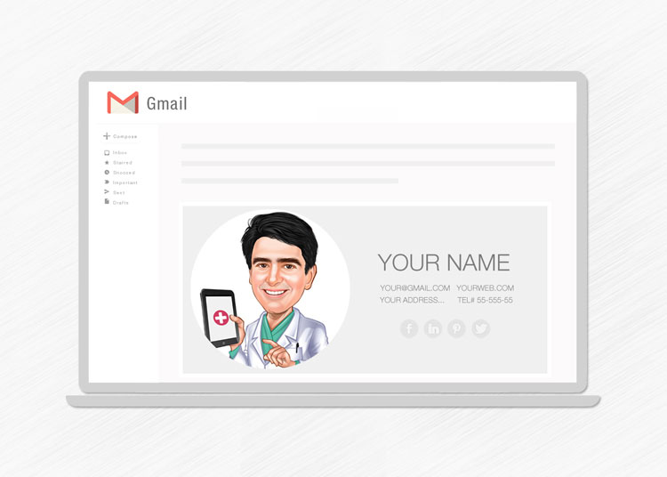 Email Signature Image Design