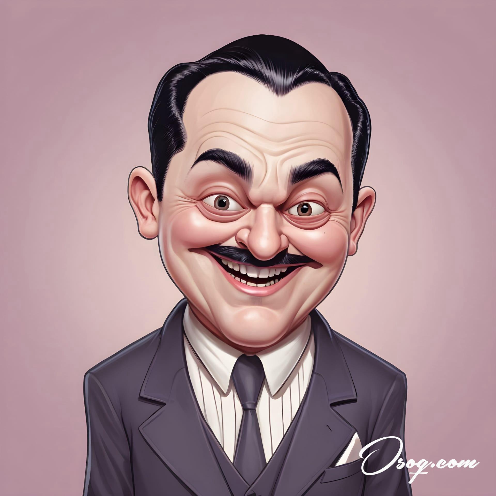 Addams family caricature 02