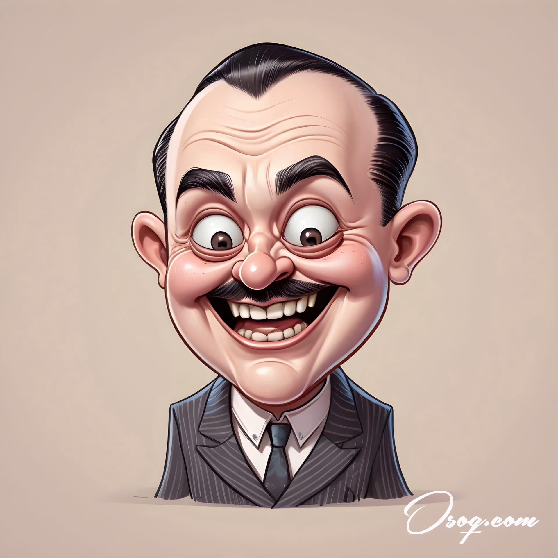 Addams family caricature 05