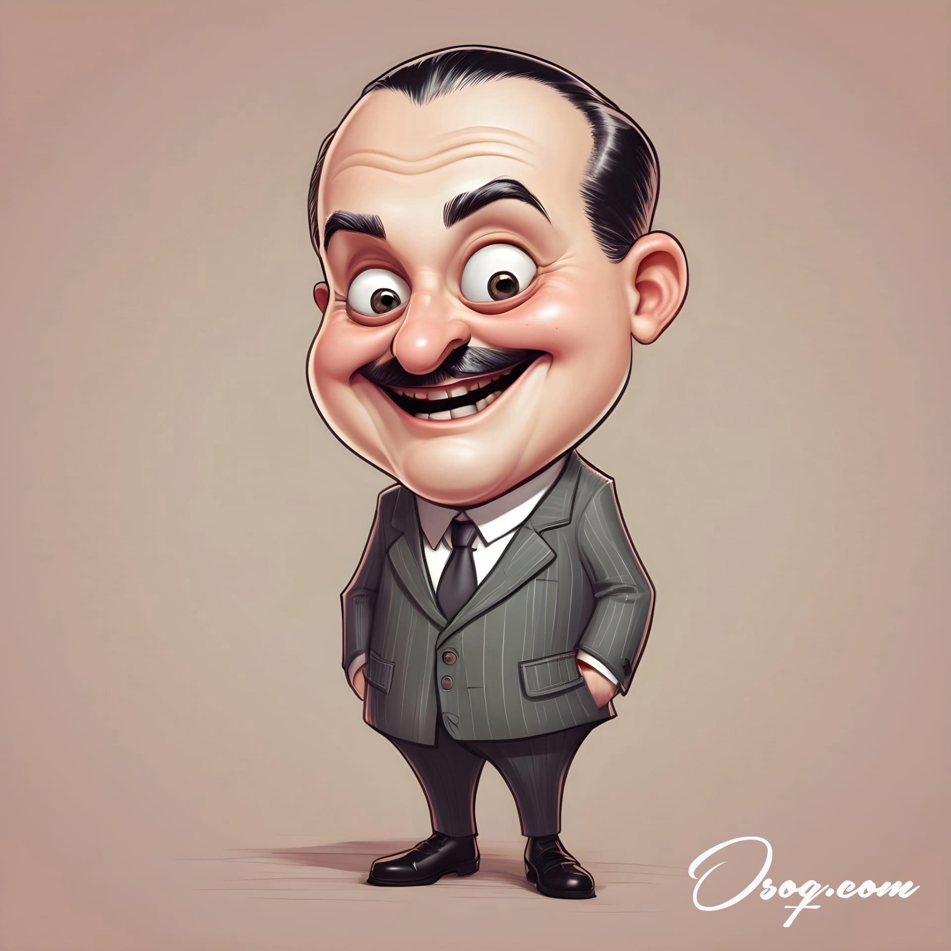 Addams family caricature 06