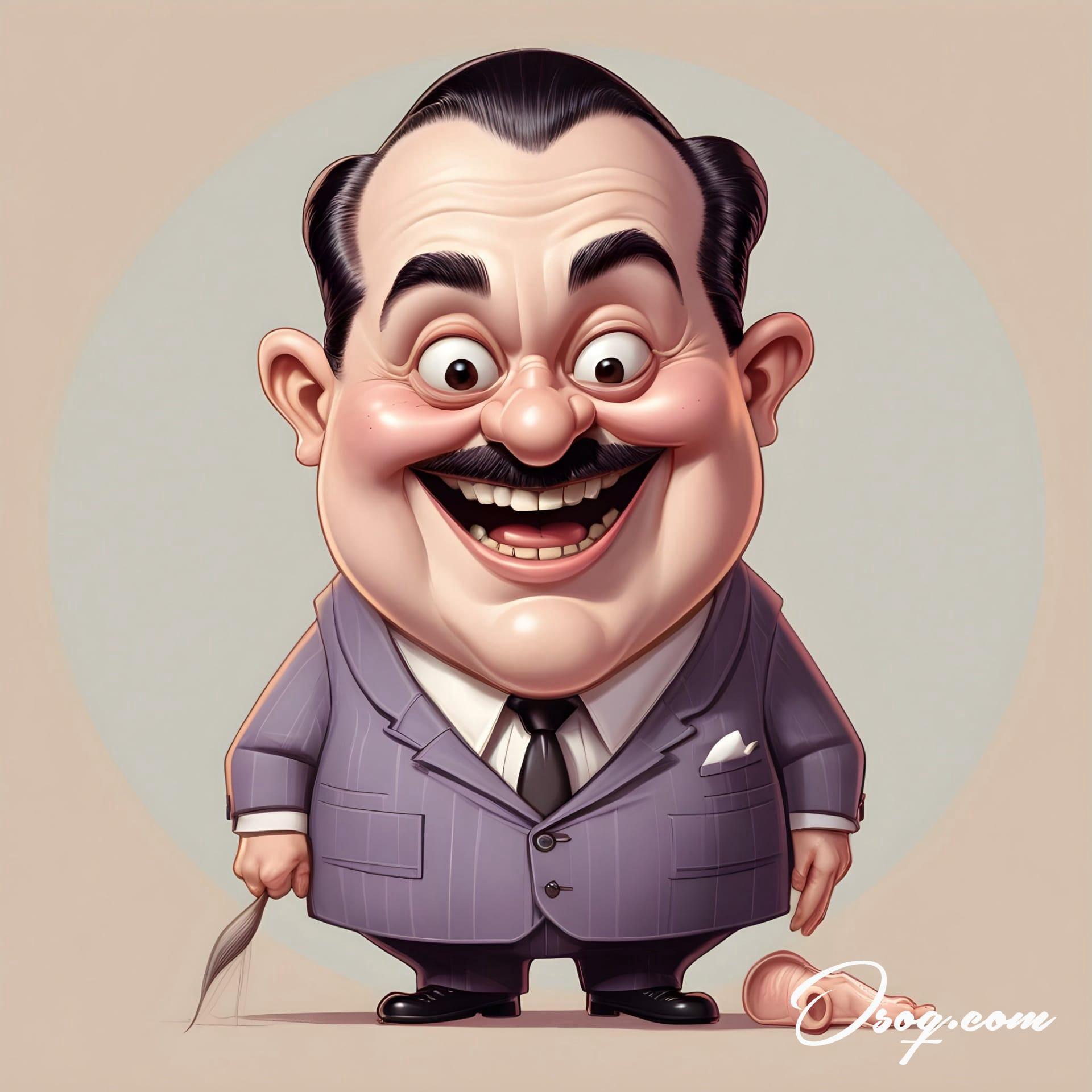 Addams family caricature 07