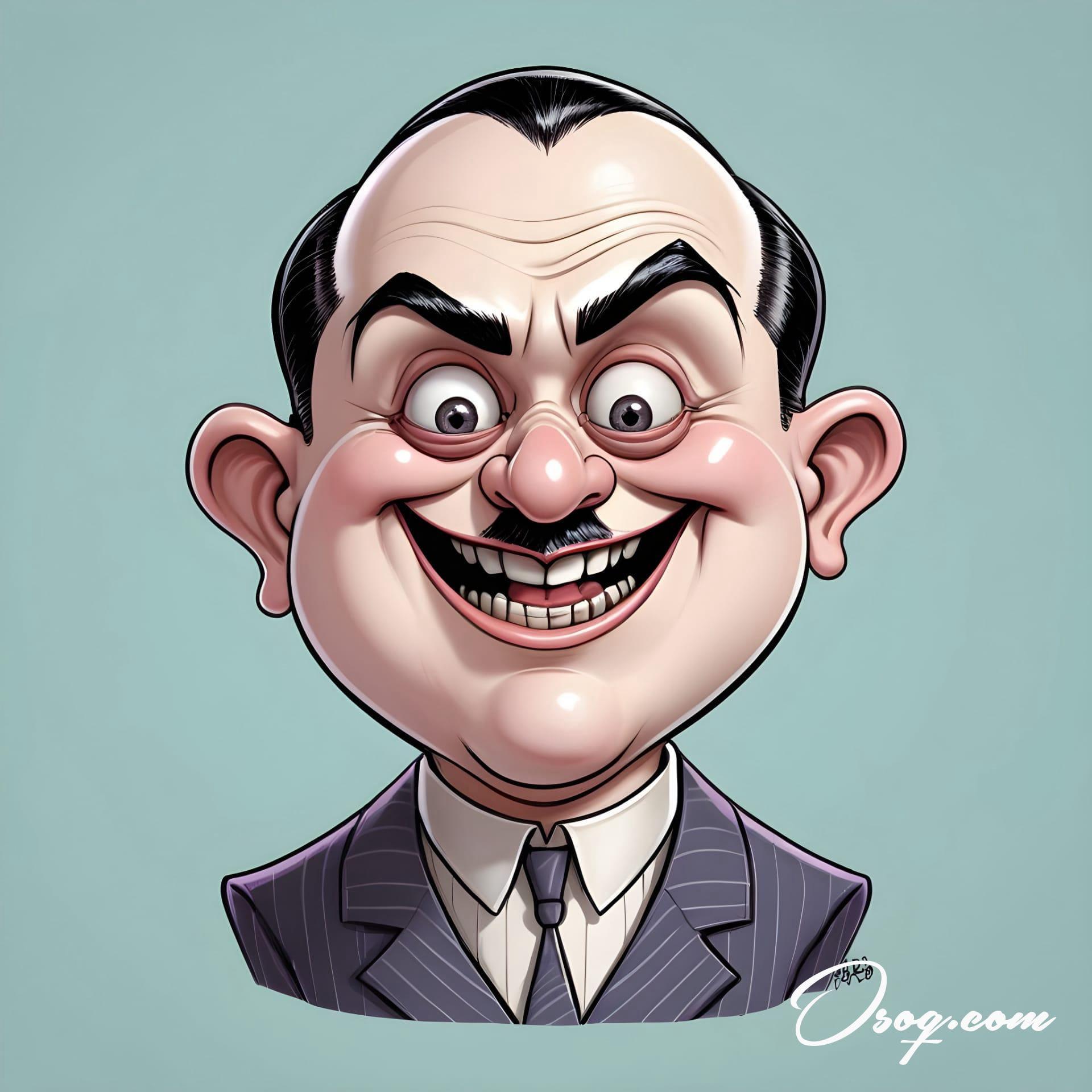 Addams family caricature 14