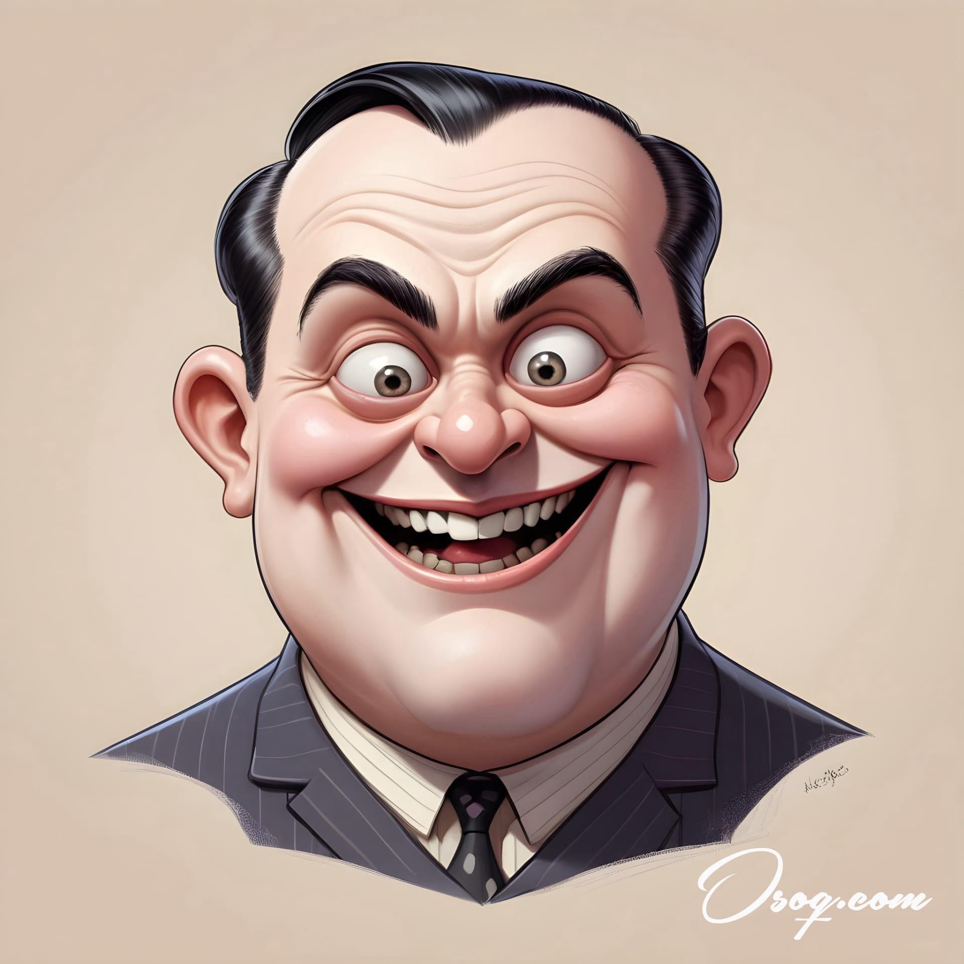 Addams family caricature 20