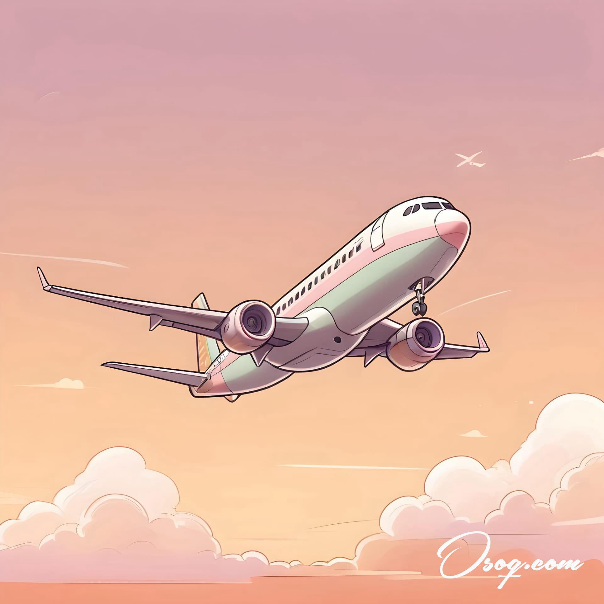 Airplane caricature 02