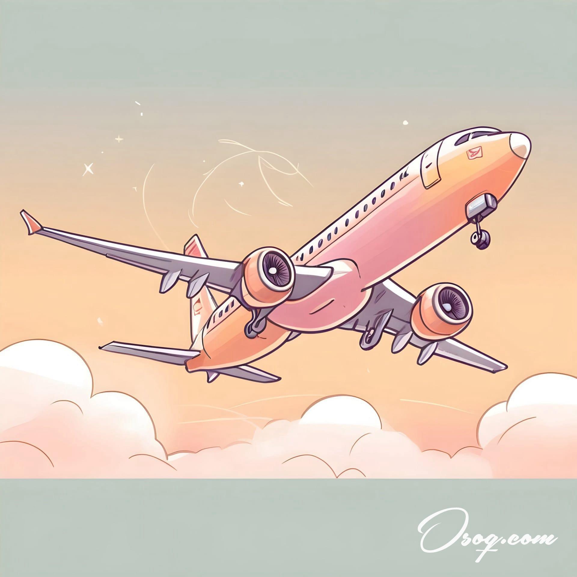 Airplane caricature 09