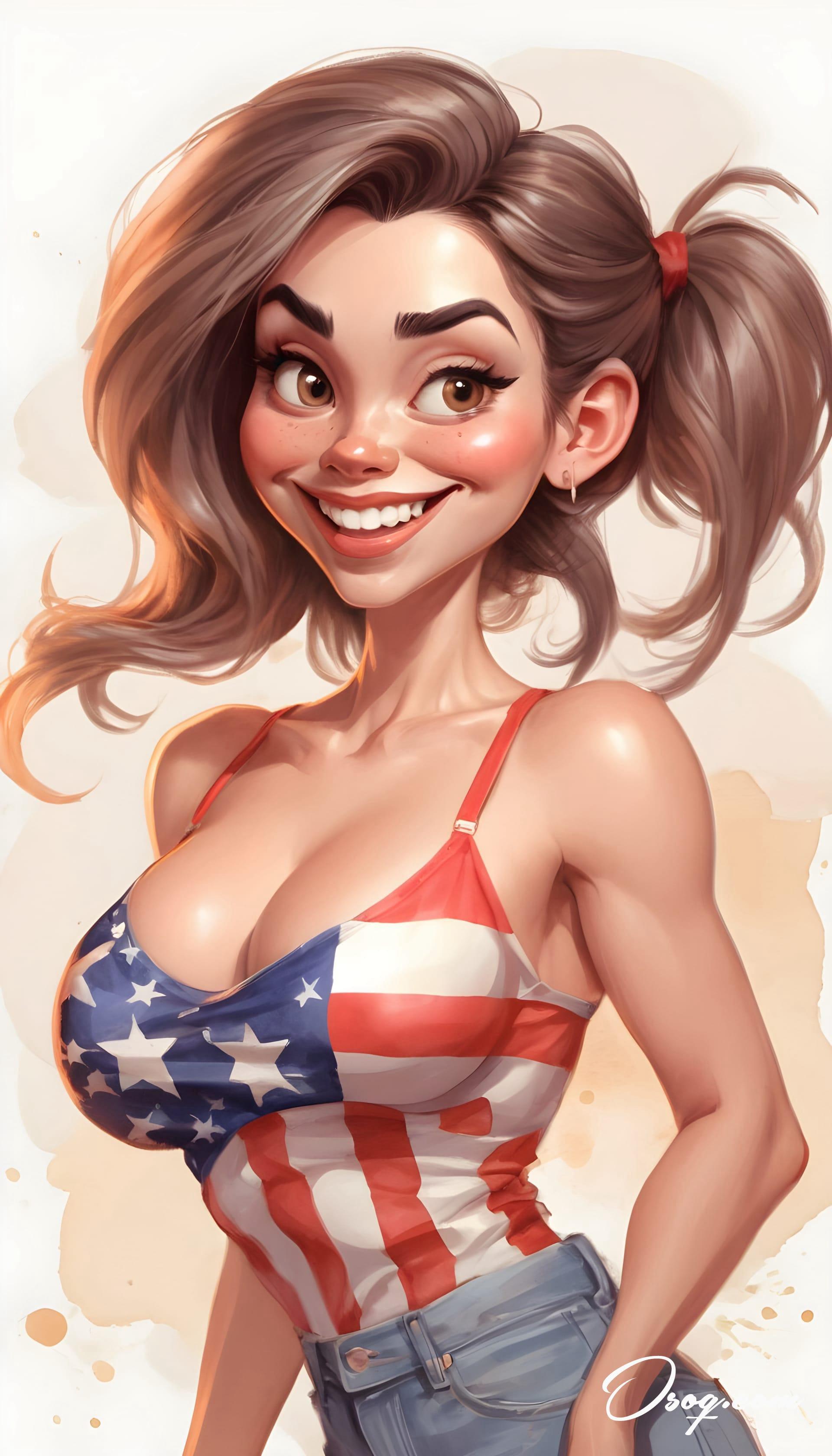 American caricature 17