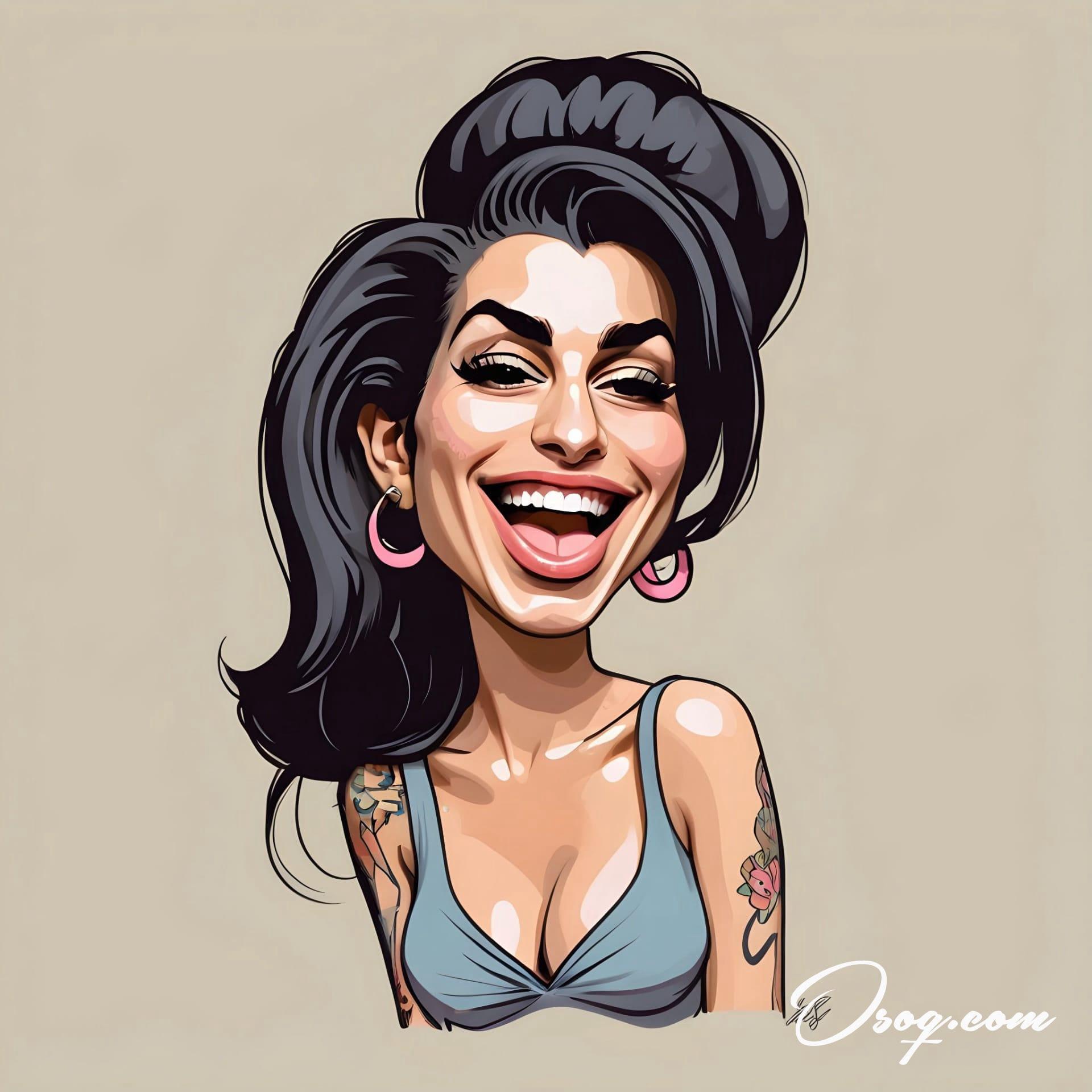 Amy winehouse caricature 01