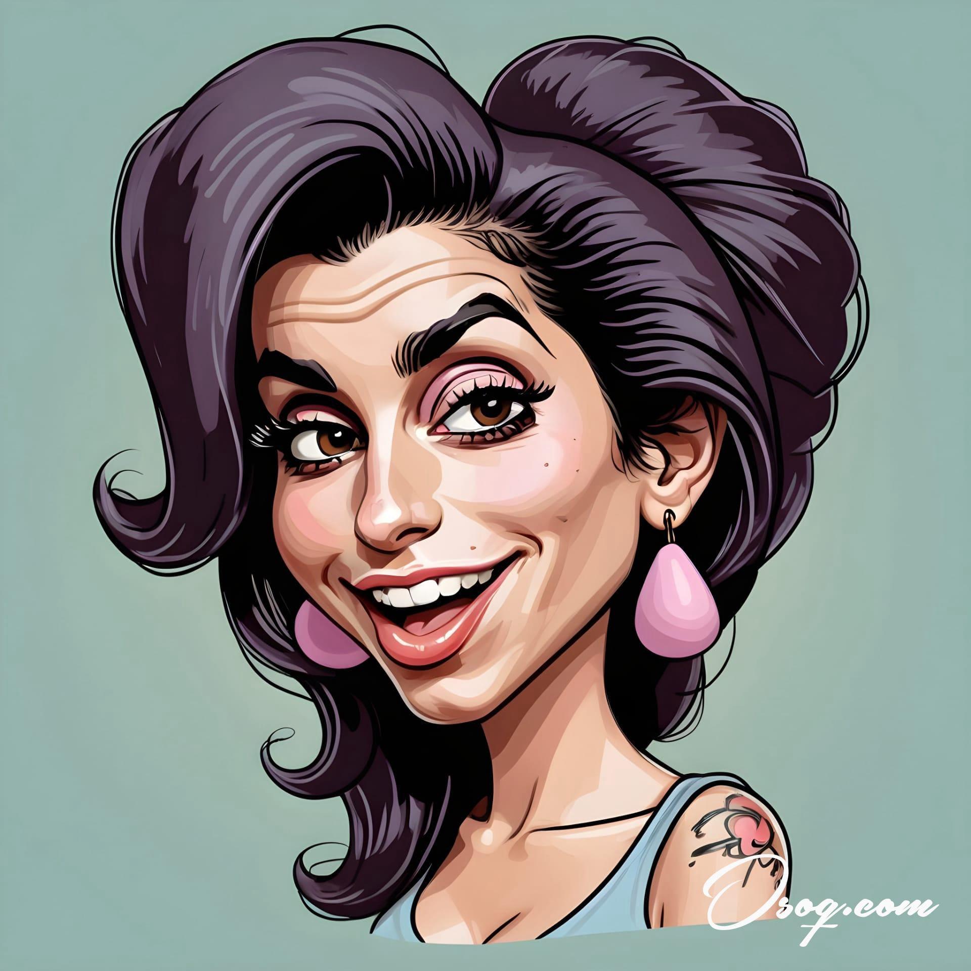 Amy winehouse caricature 02