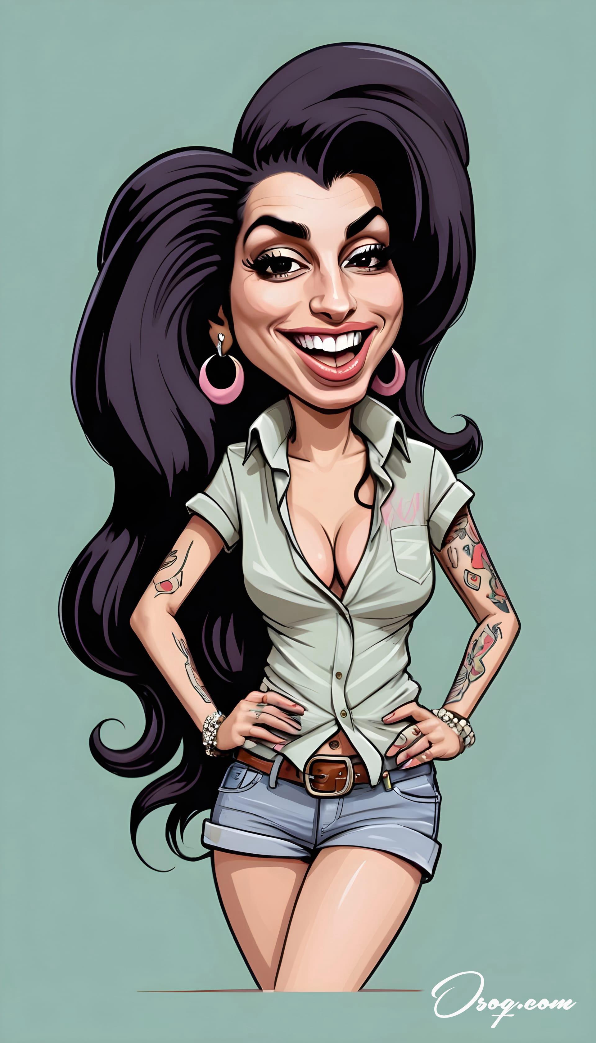 Amy winehouse caricature 03