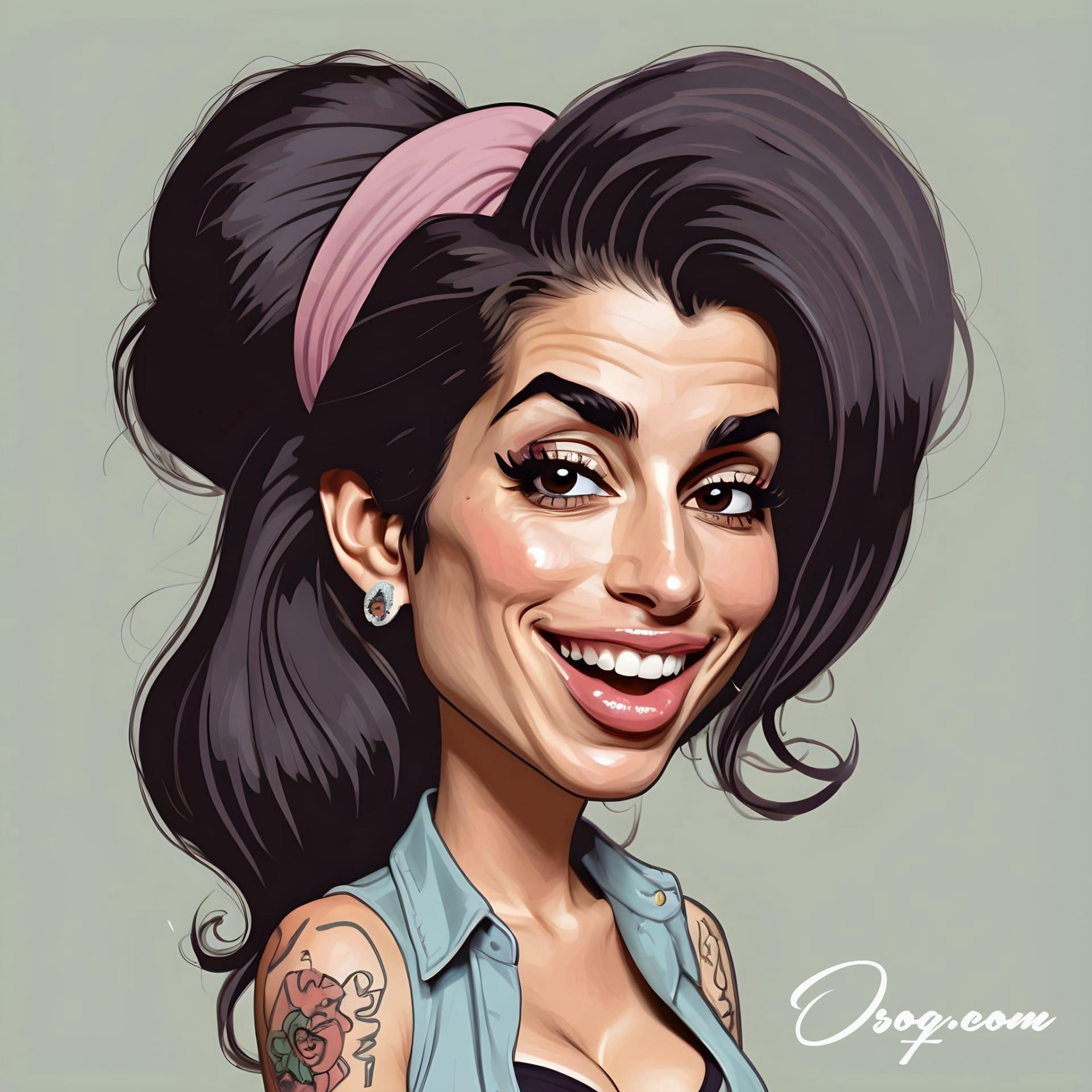 Amy winehouse caricature 04