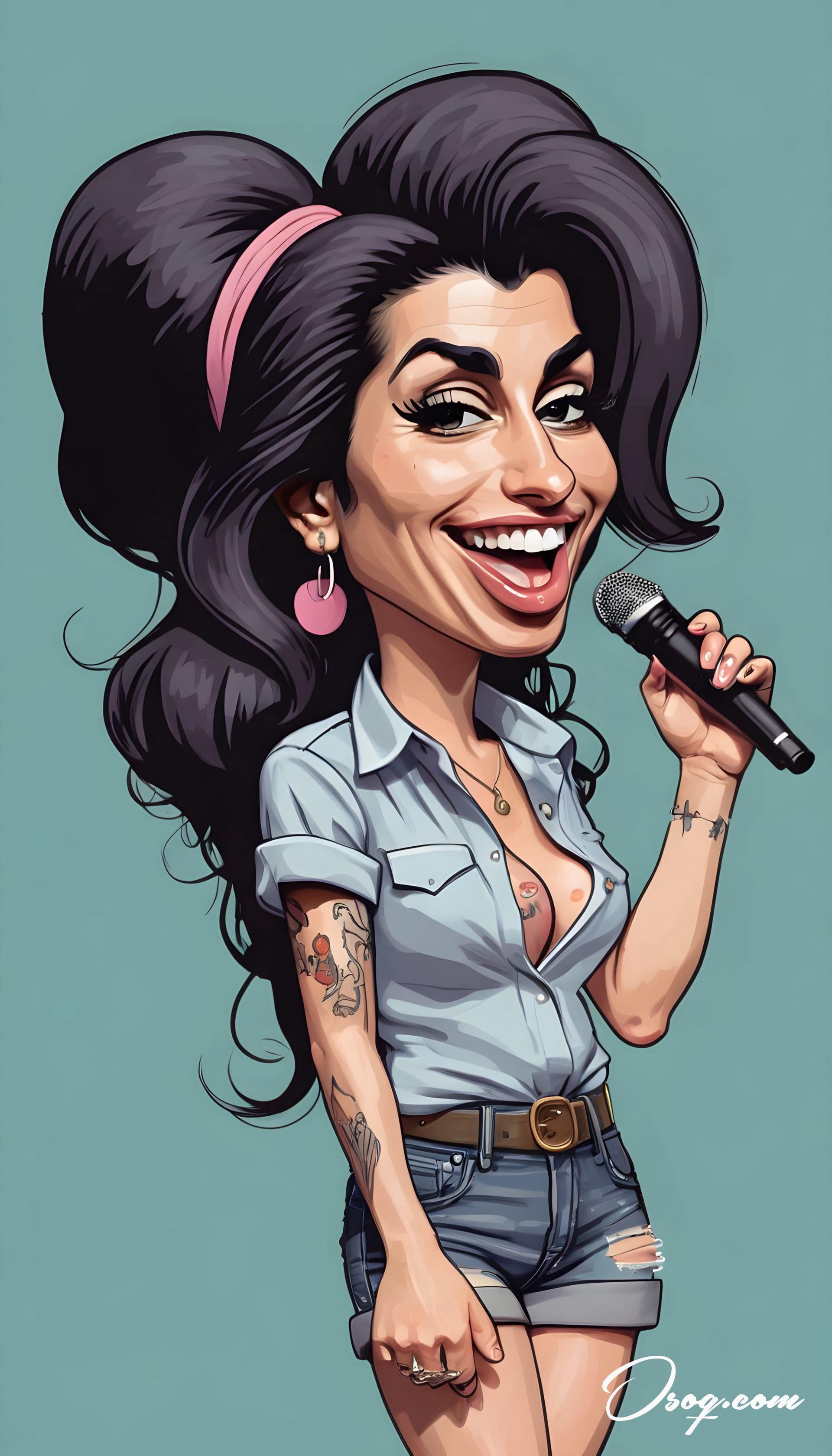 Amy winehouse caricature 05