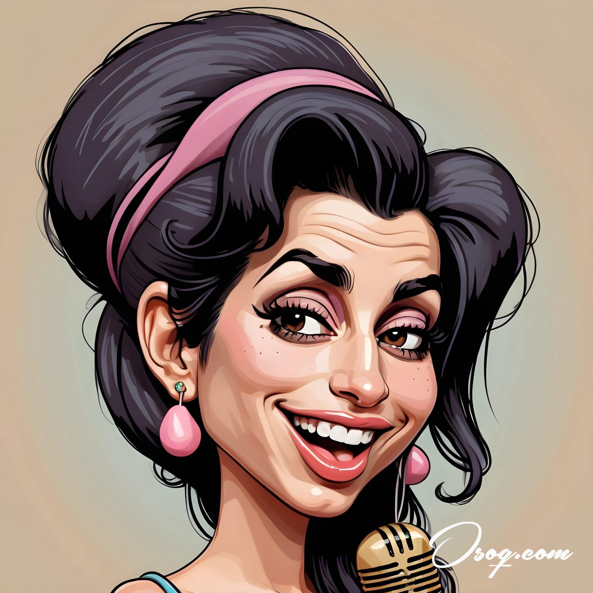 Amy winehouse caricature 06