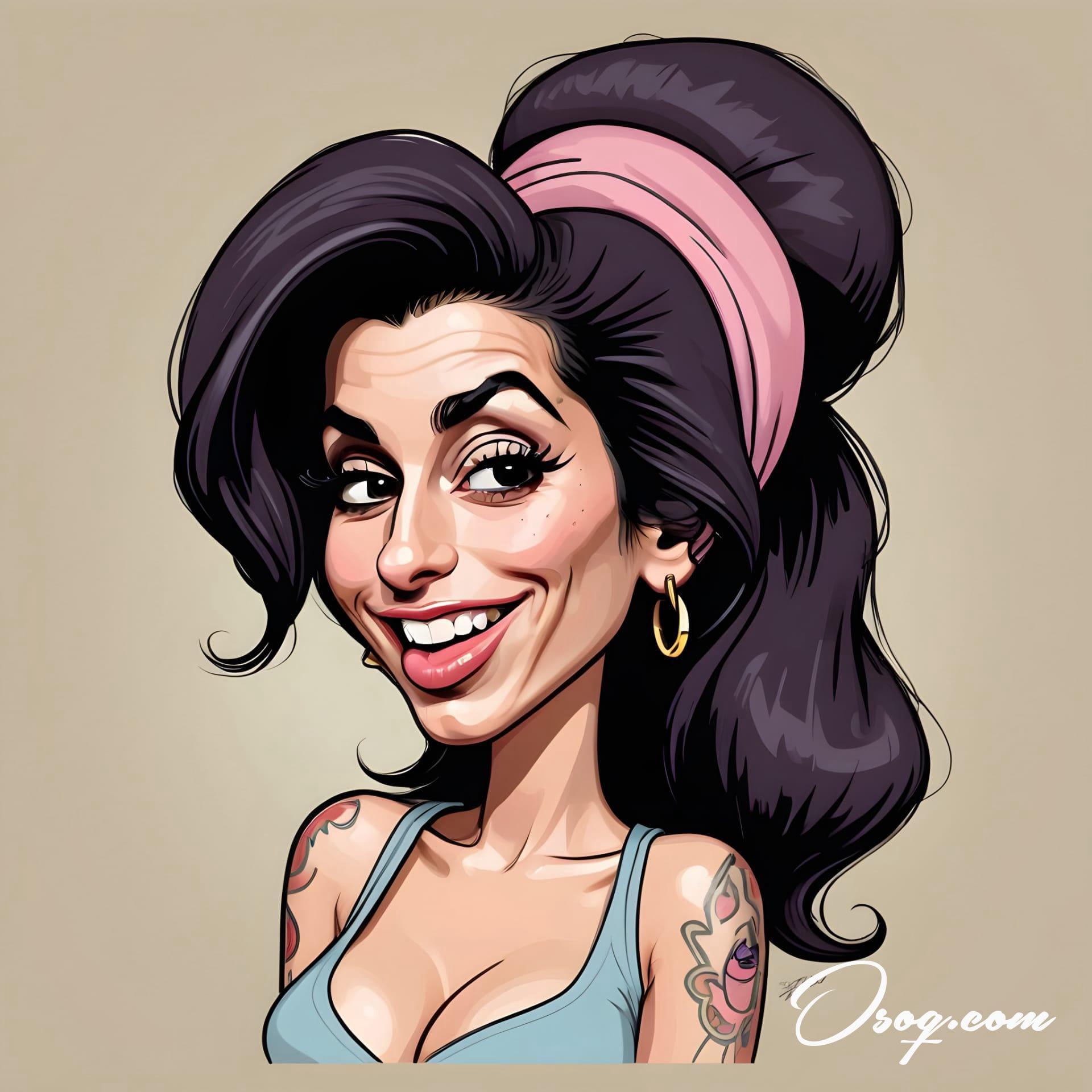 Amy winehouse caricature 07