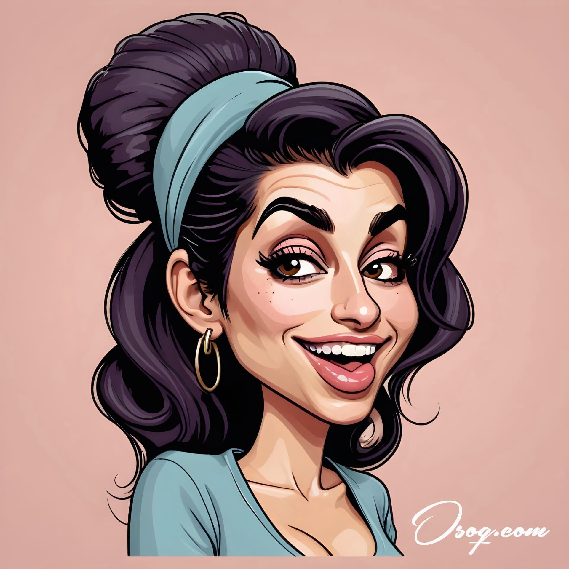 Amy winehouse caricature 10