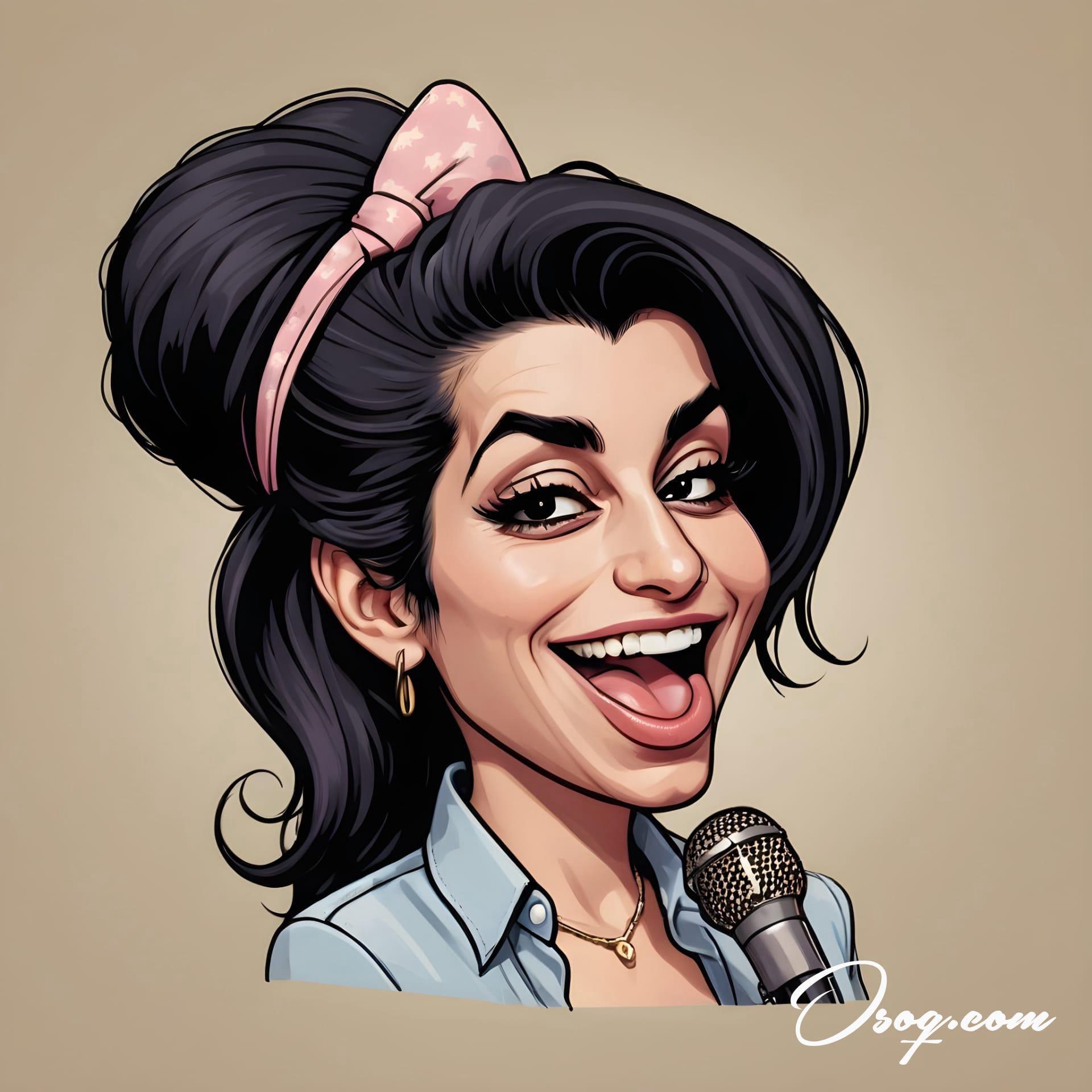 Amy winehouse caricature 13