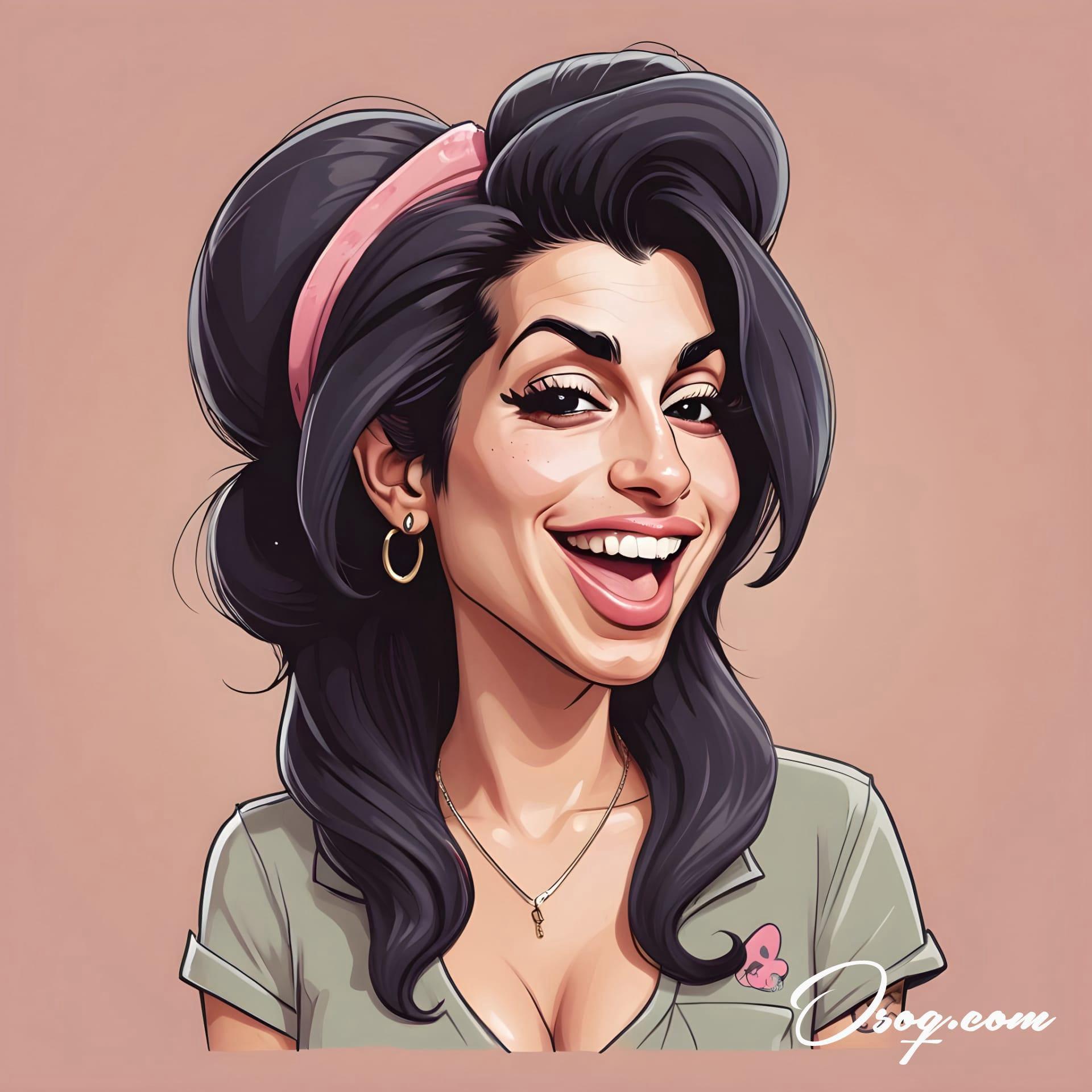 Amy winehouse caricature 15