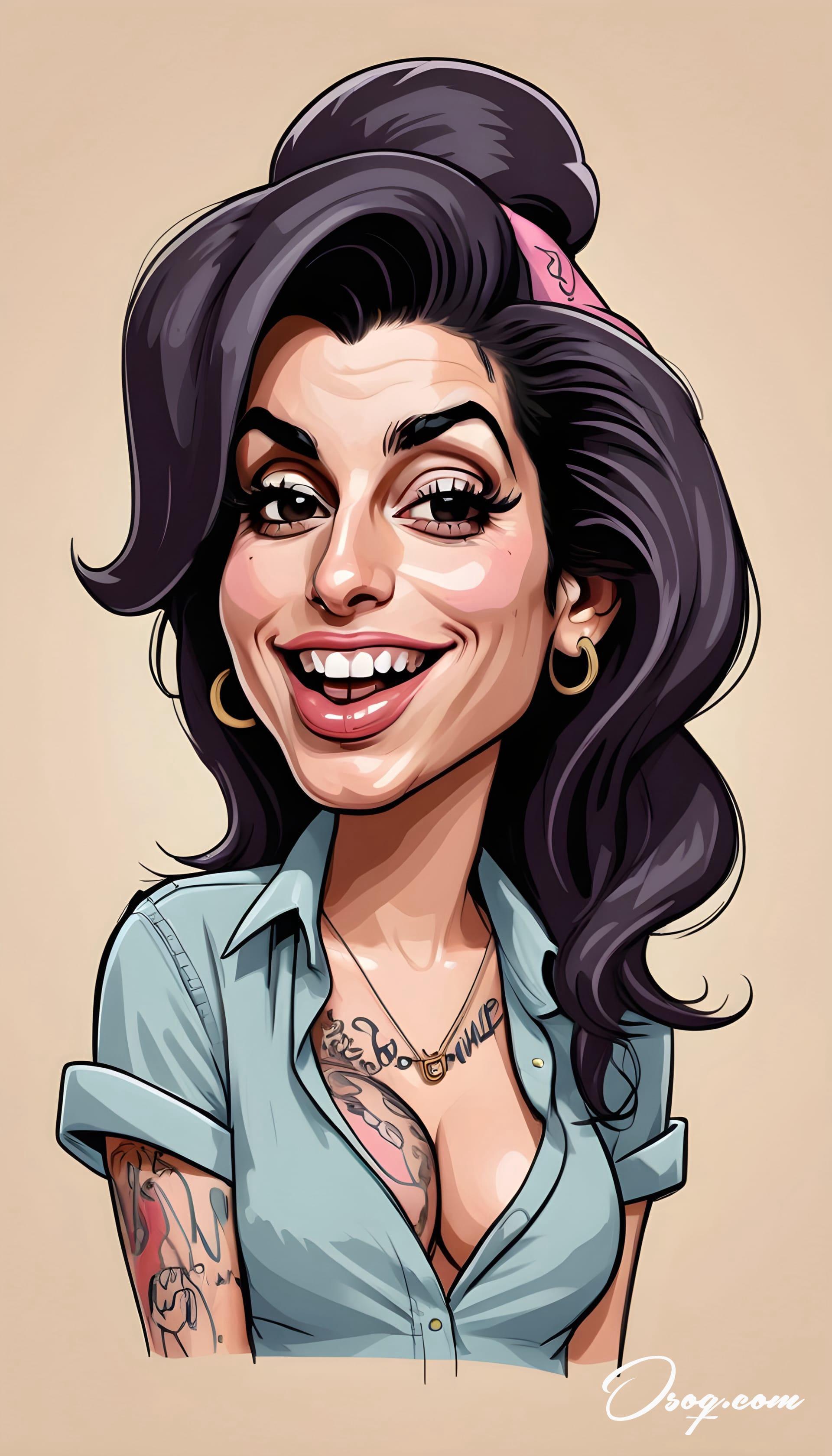 Amy Winehouse Caricature | osoq.com