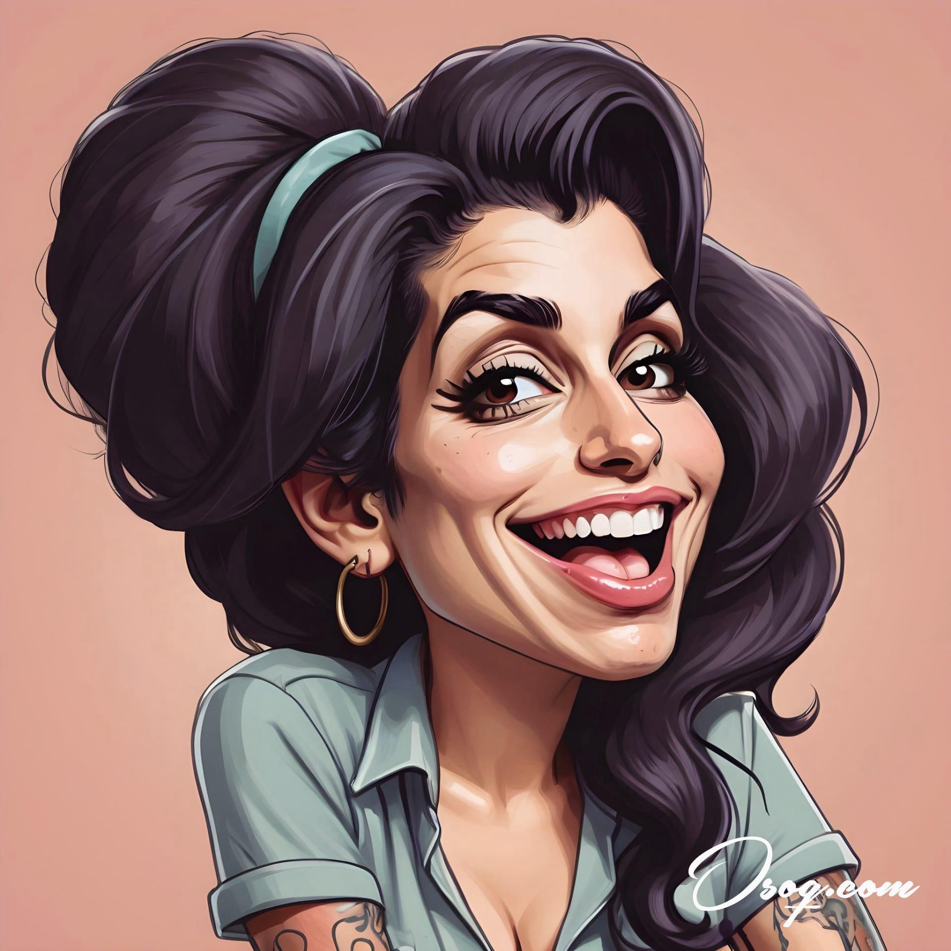 Amy winehouse caricature 17