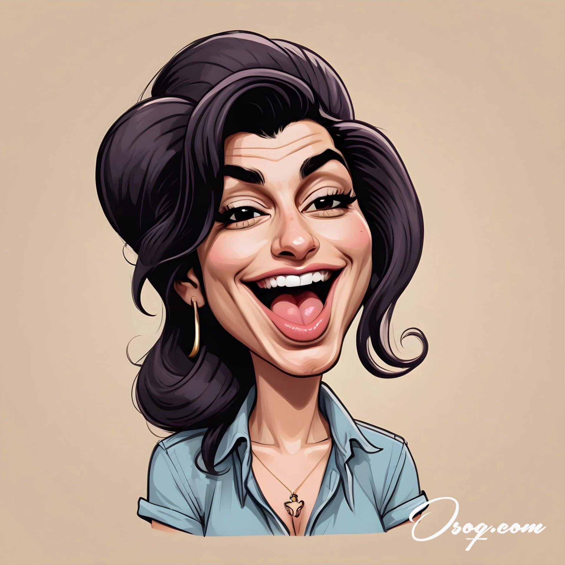 Amy winehouse caricature 18