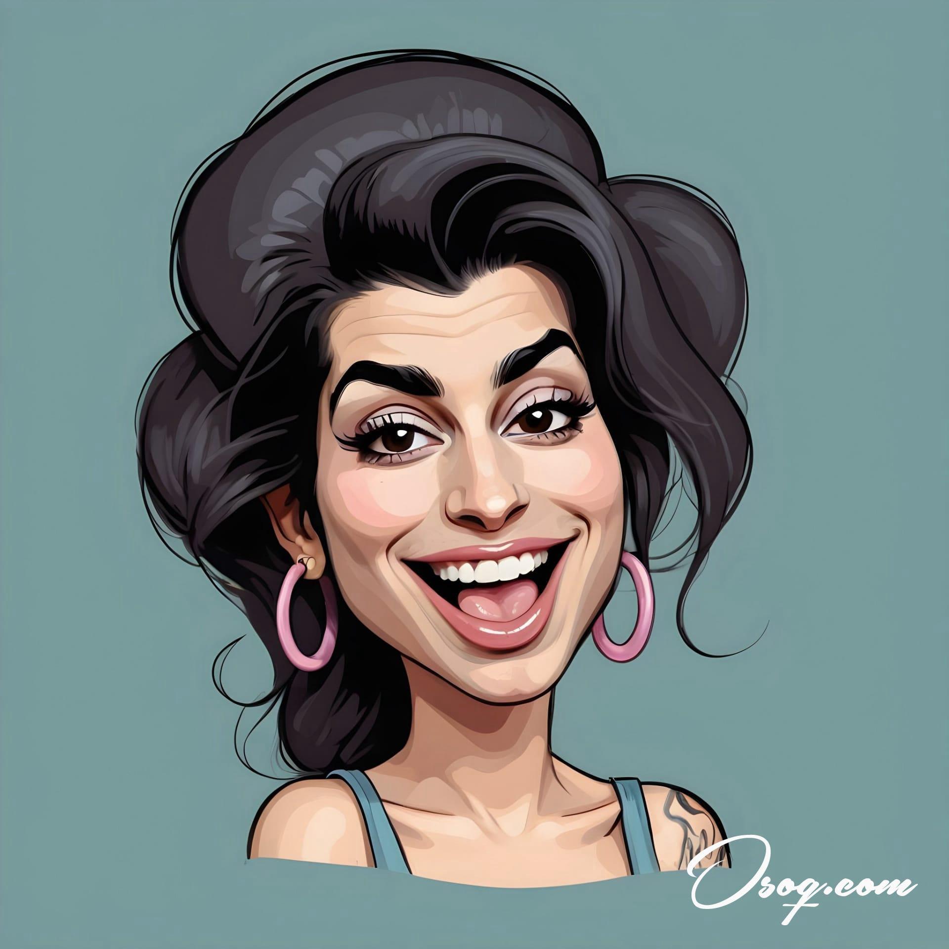 Amy winehouse caricature 19