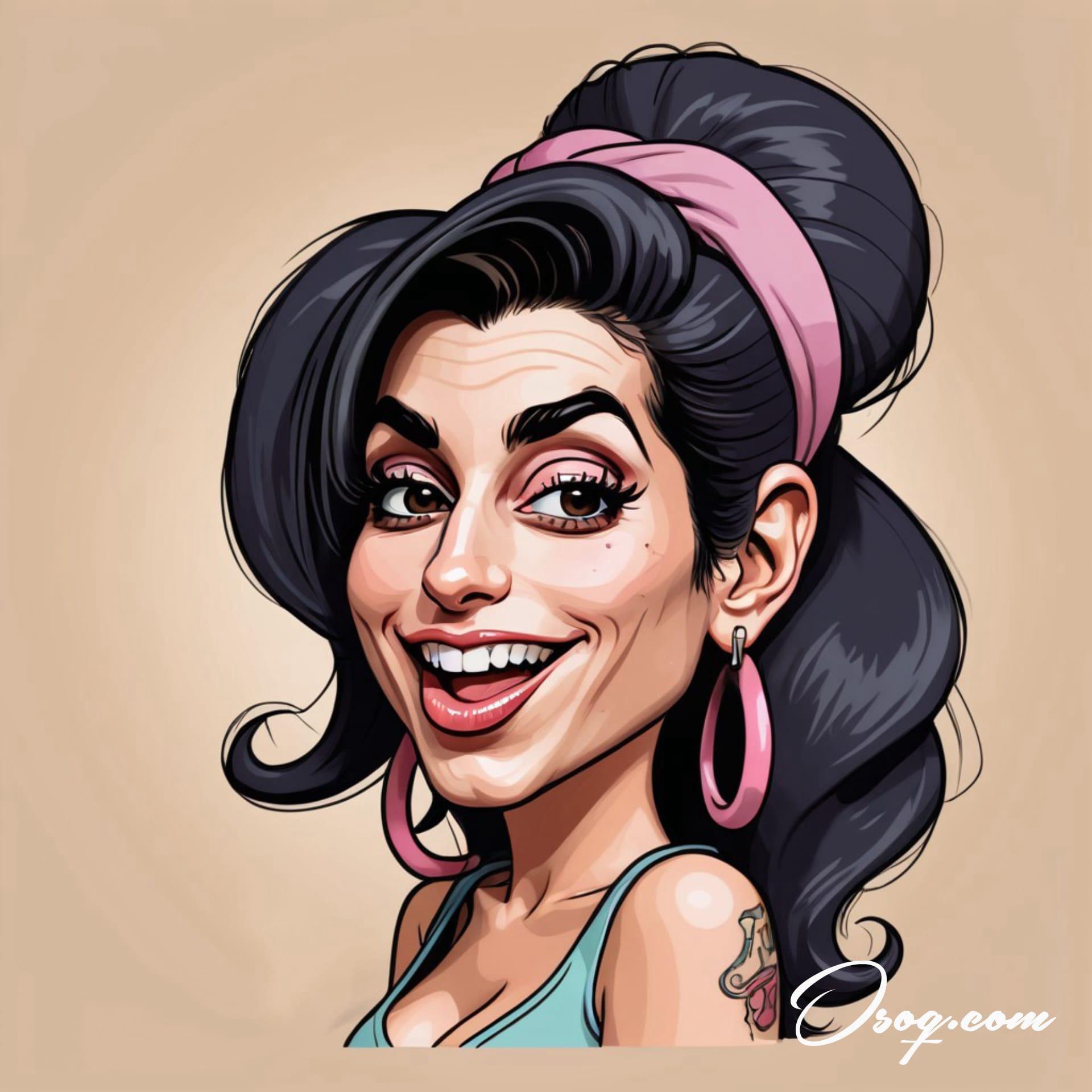 Amy winehouse caricature 20