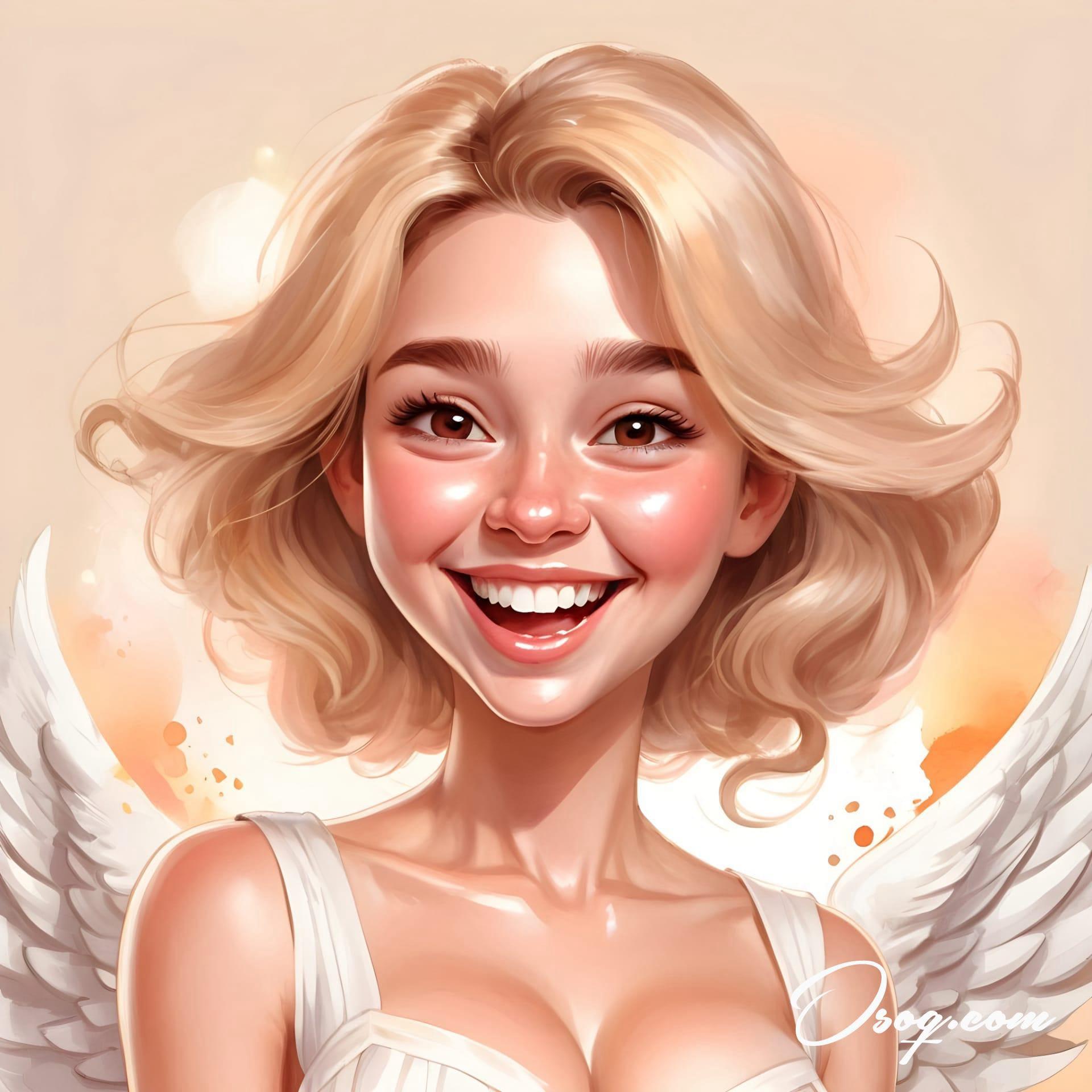 Angel caricature 08