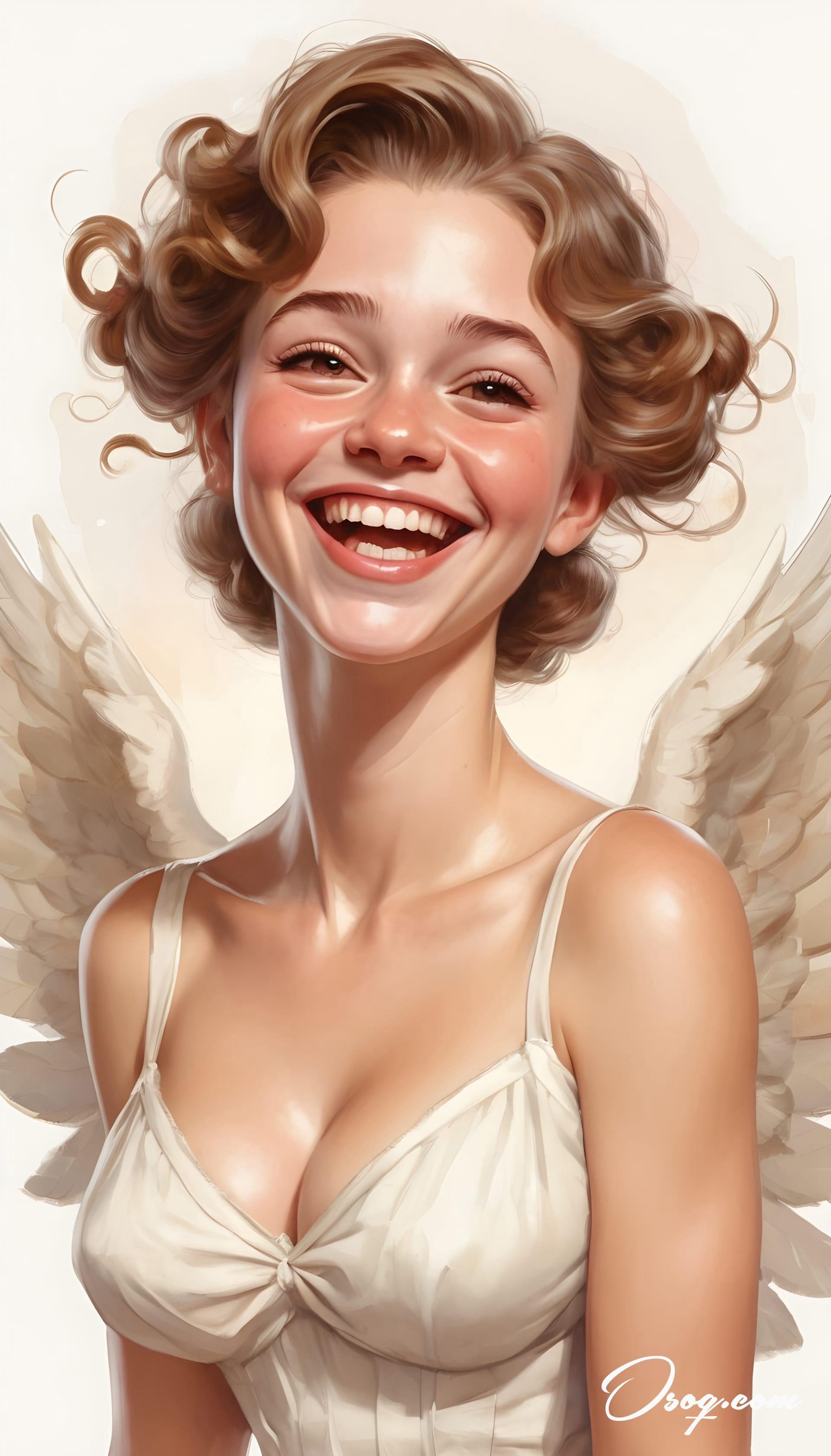 Angel caricature 09