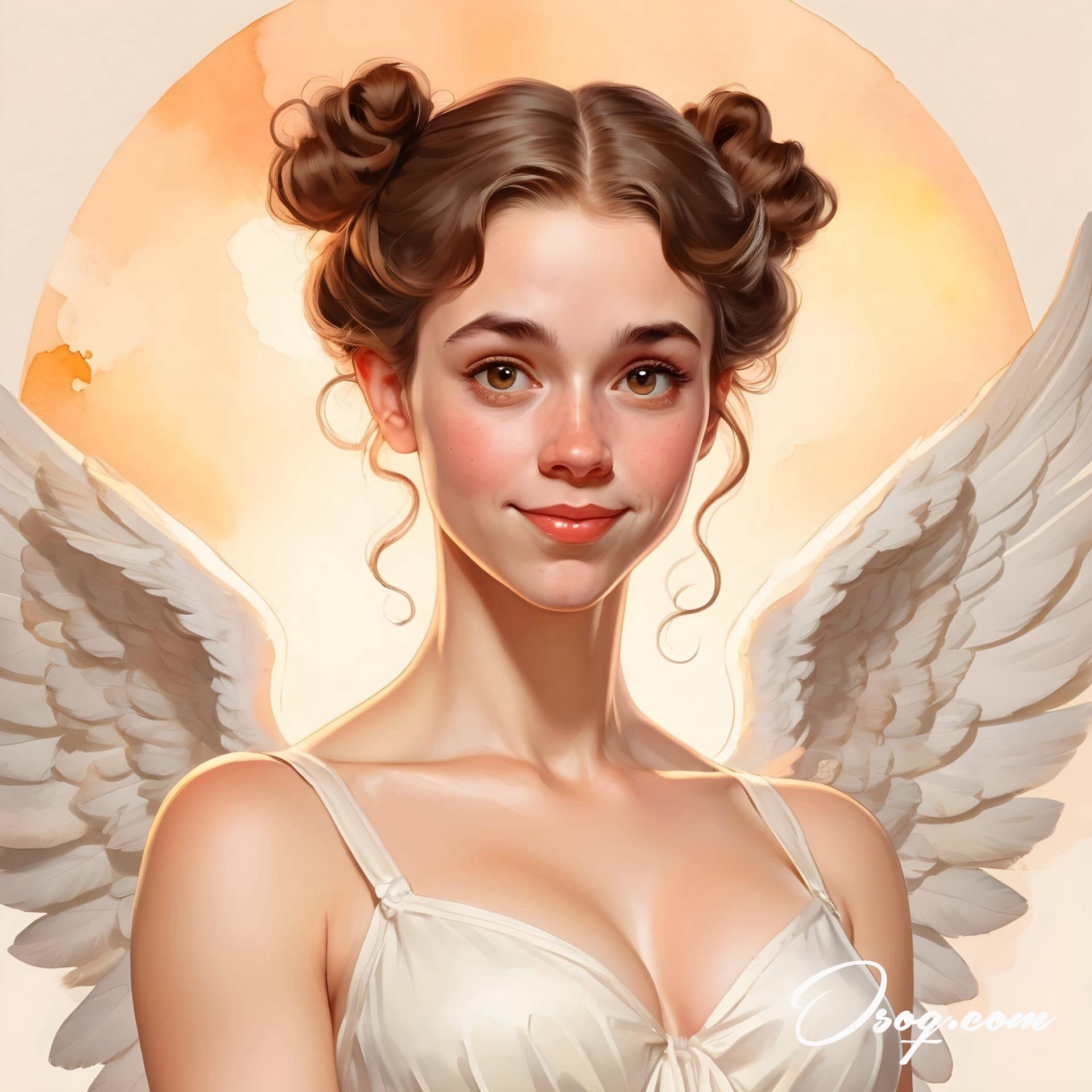 Angel caricature 10