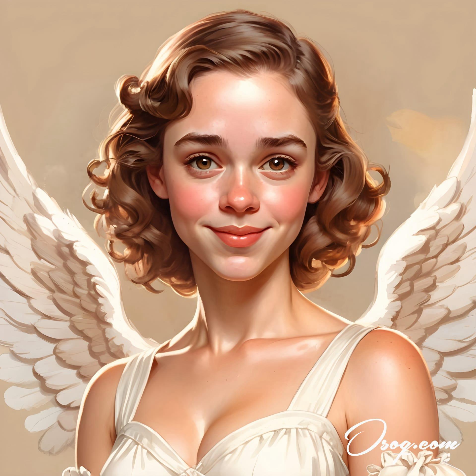 Angel caricature 11