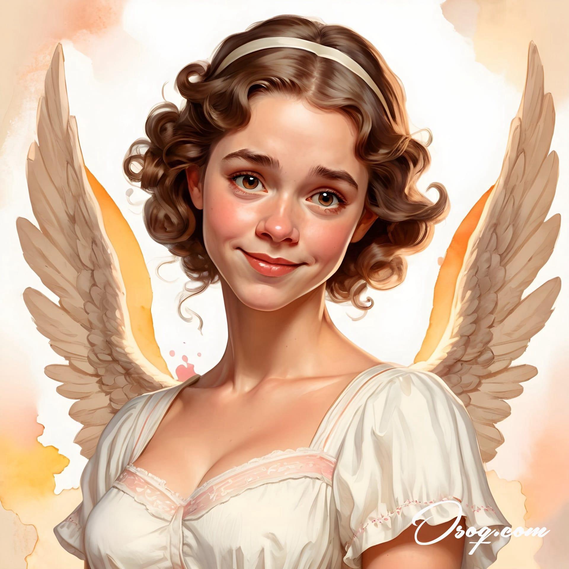 Angel caricature 12