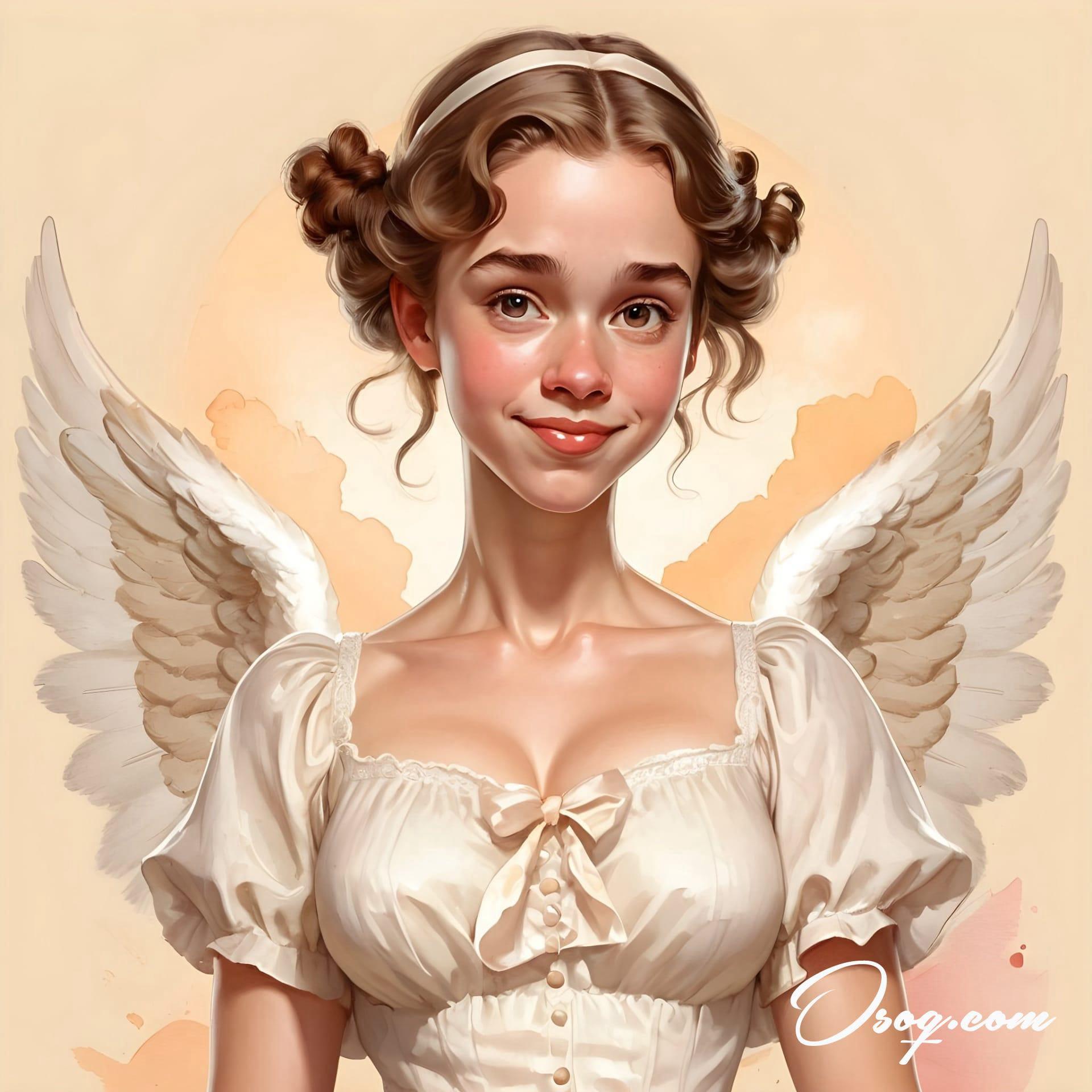 Angel caricature 14