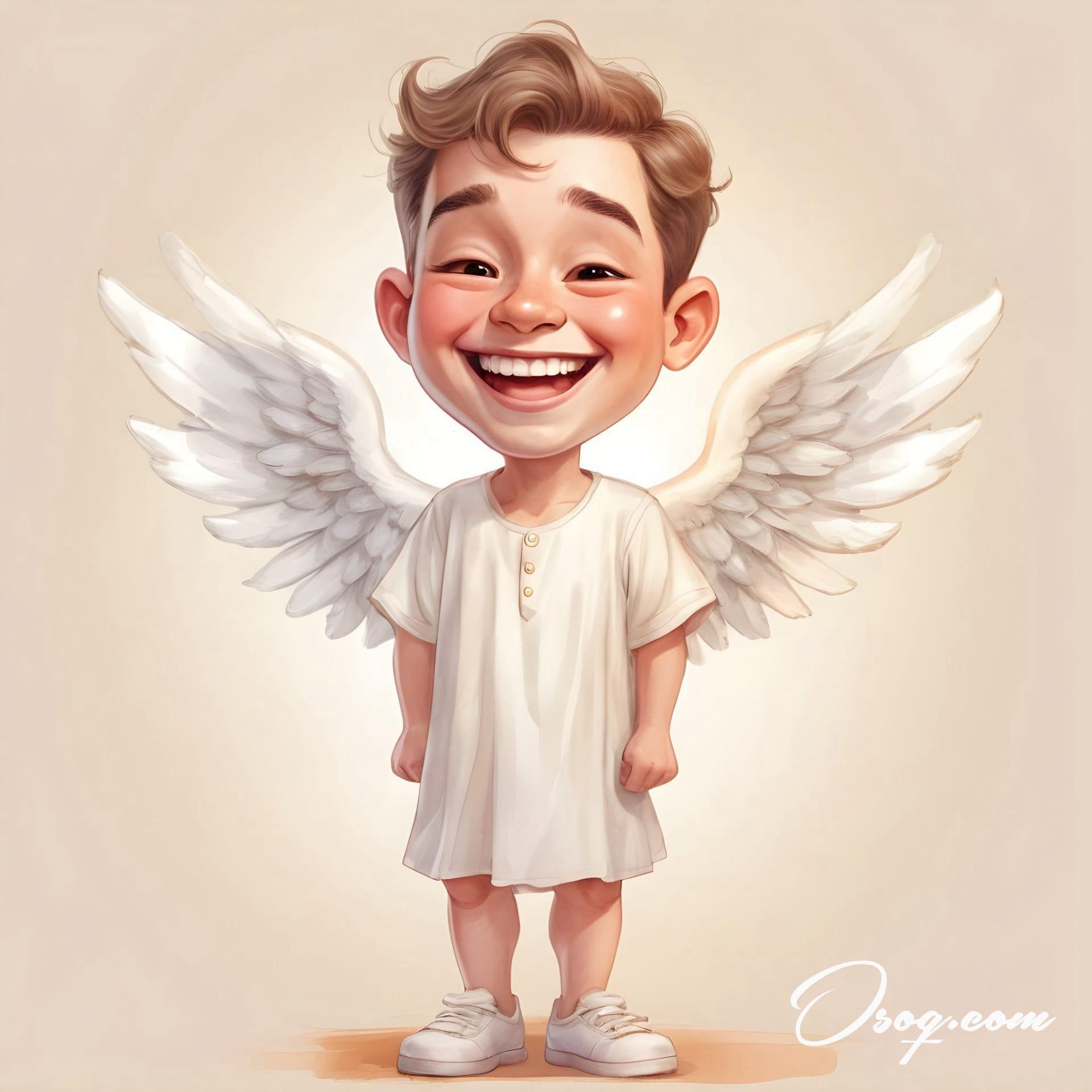 Angel caricature 16