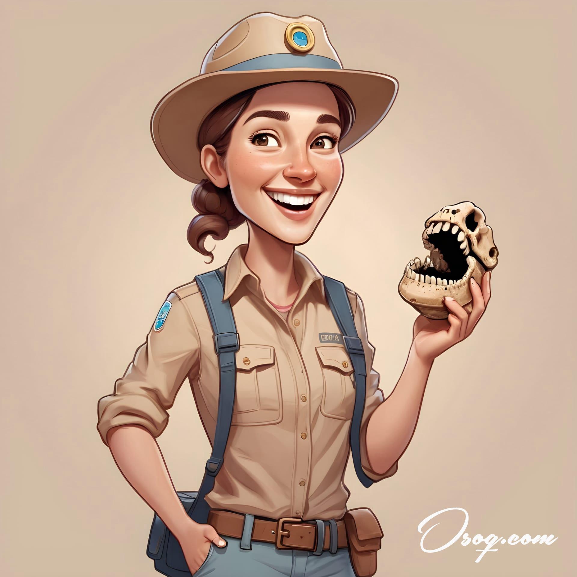 Archaeologist caricature 01