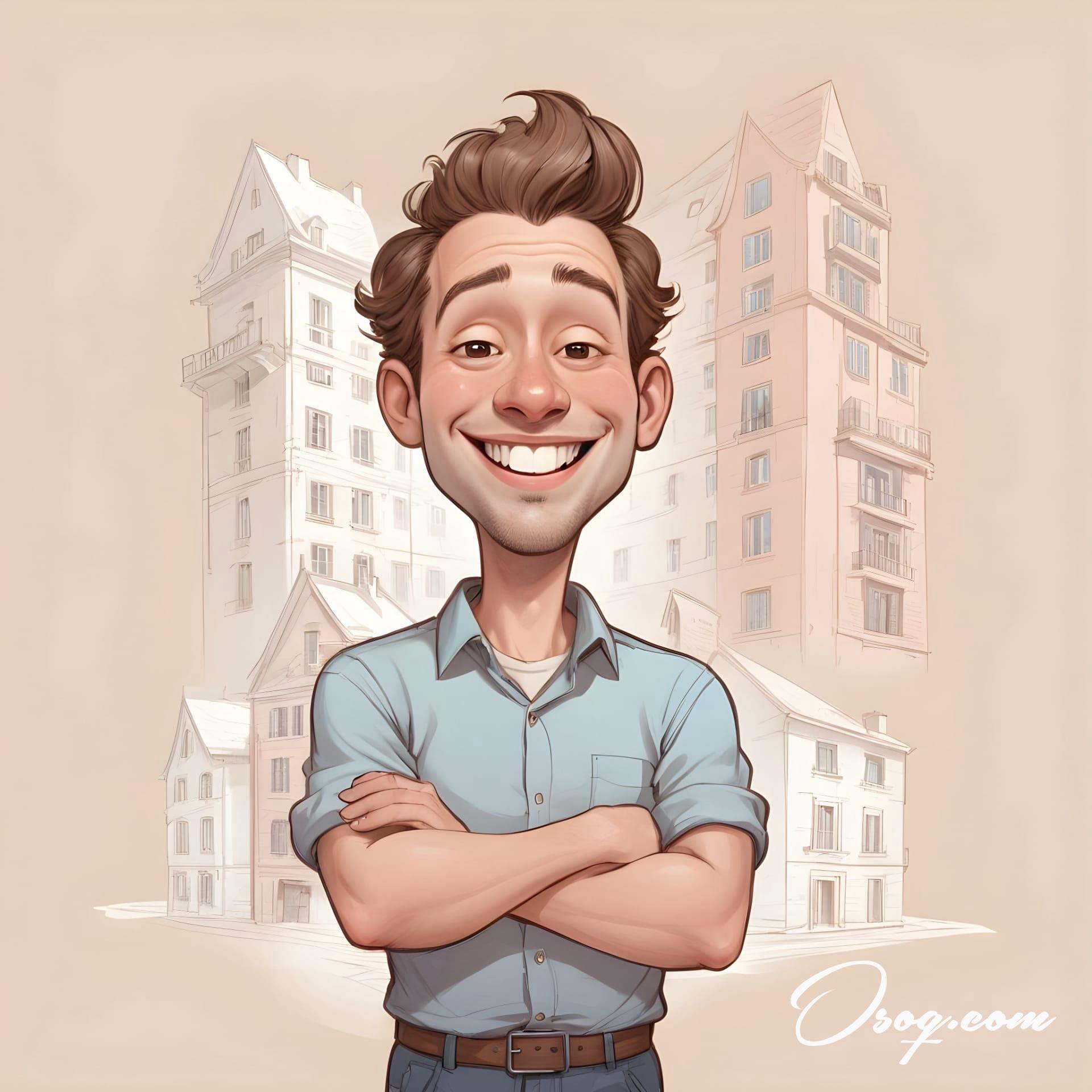 Architect caricature 11