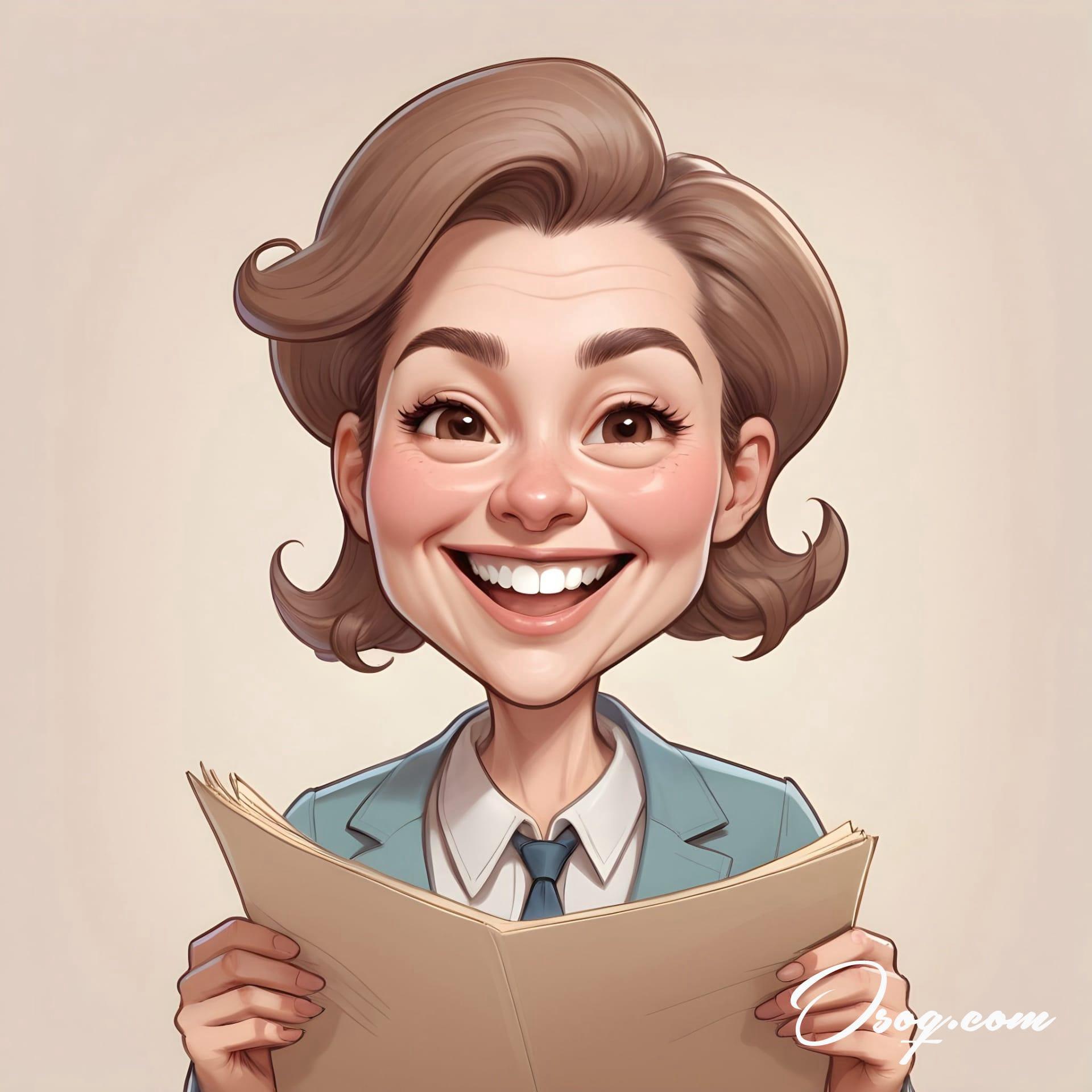 Archivist Caricature | osoq.com