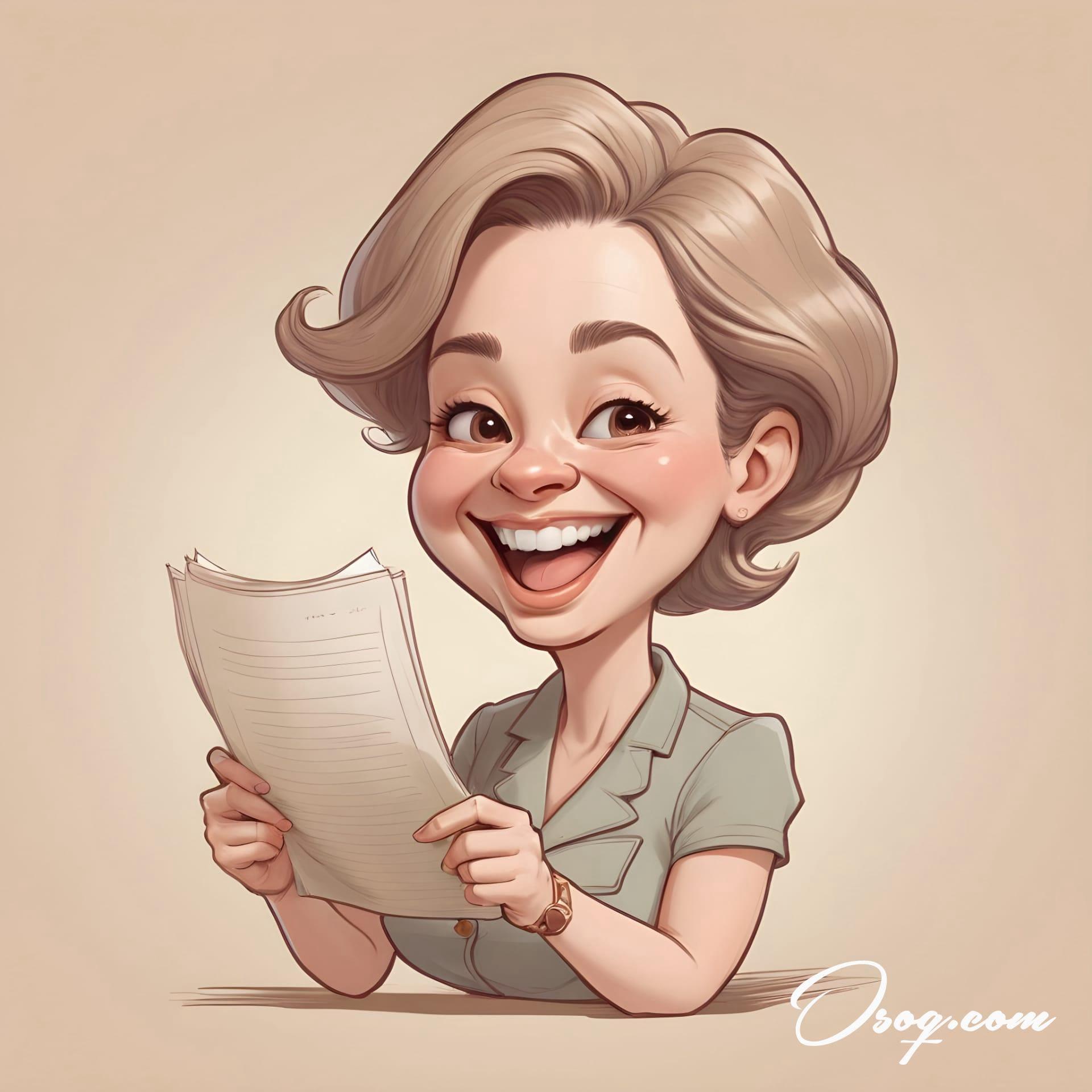 Archivist Caricature | osoq.com