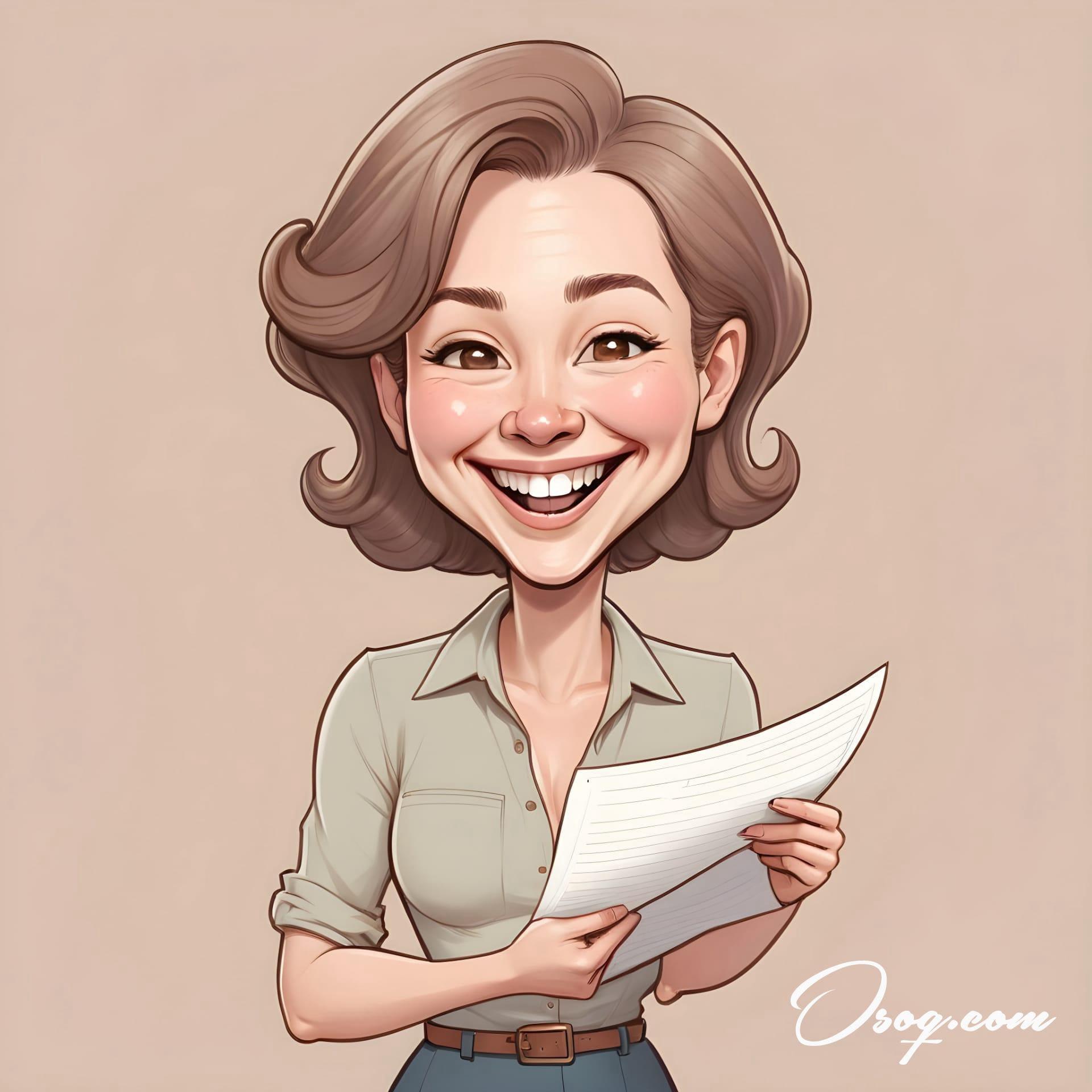 Archivist caricature 20