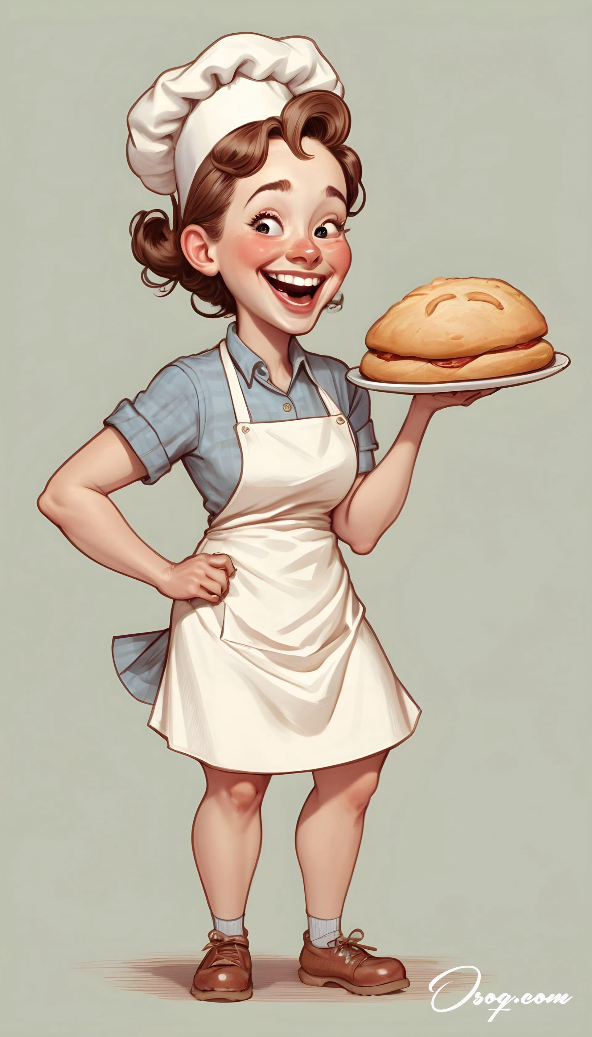 Baker caricature 02