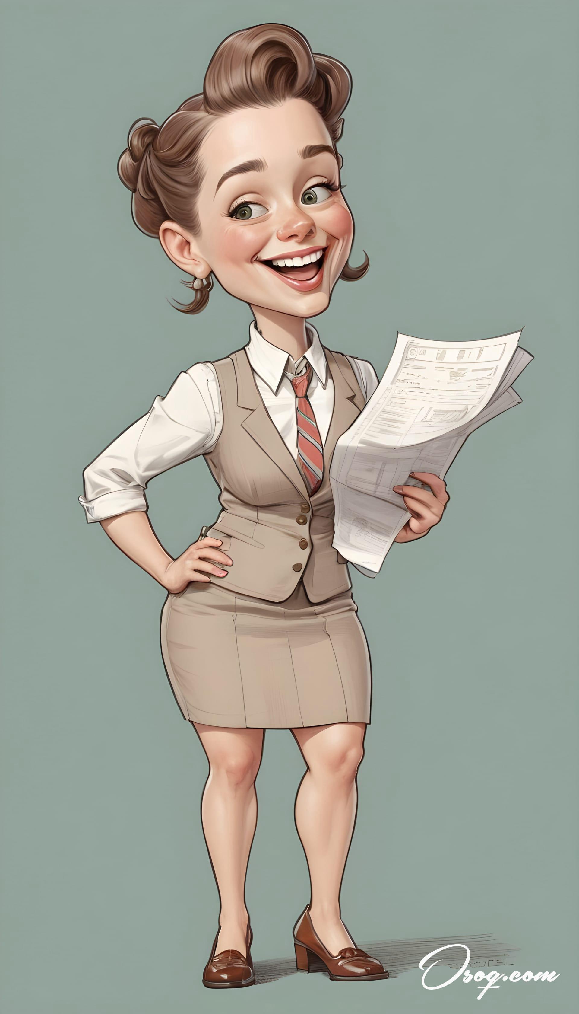 Banker caricature 04