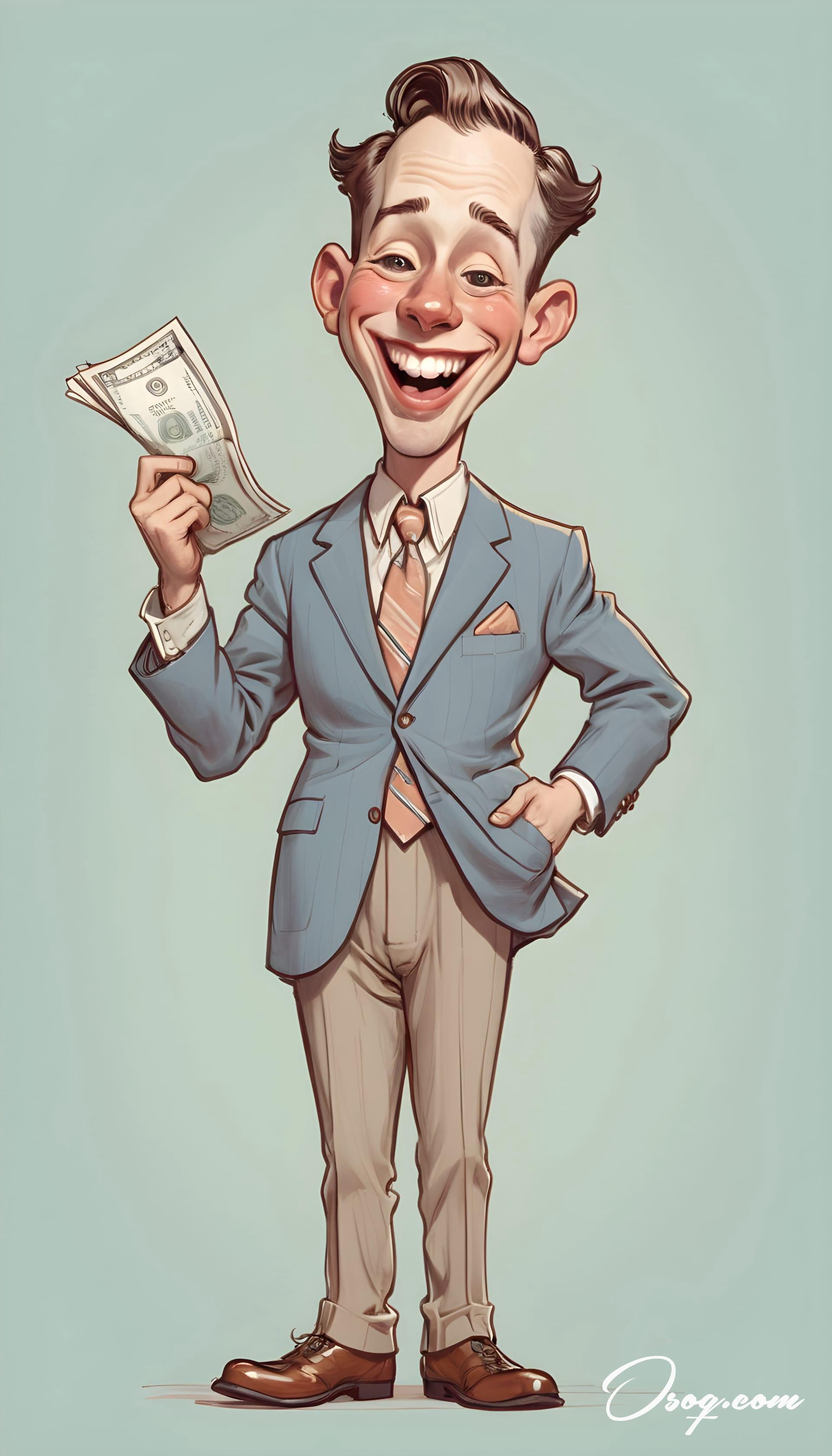 Banker caricature 17