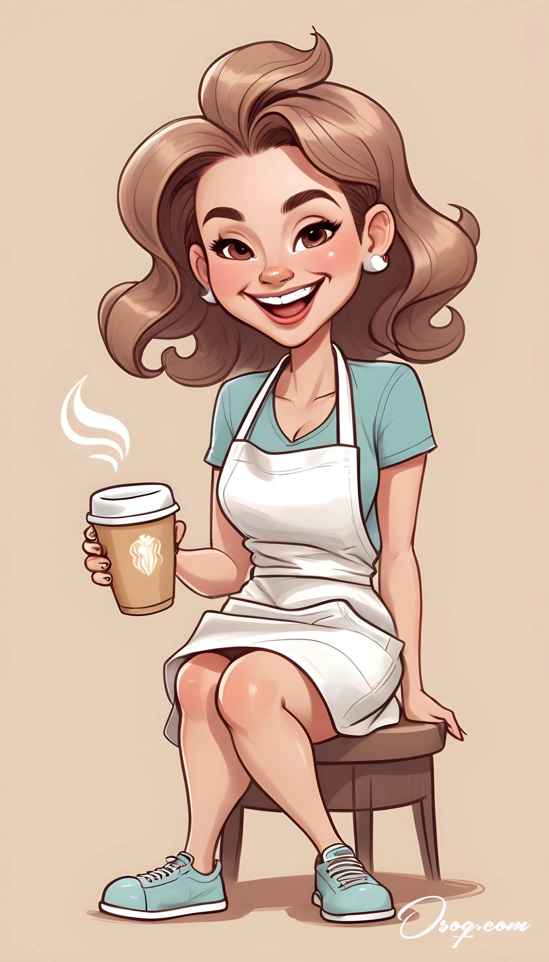 Barista caricature 01