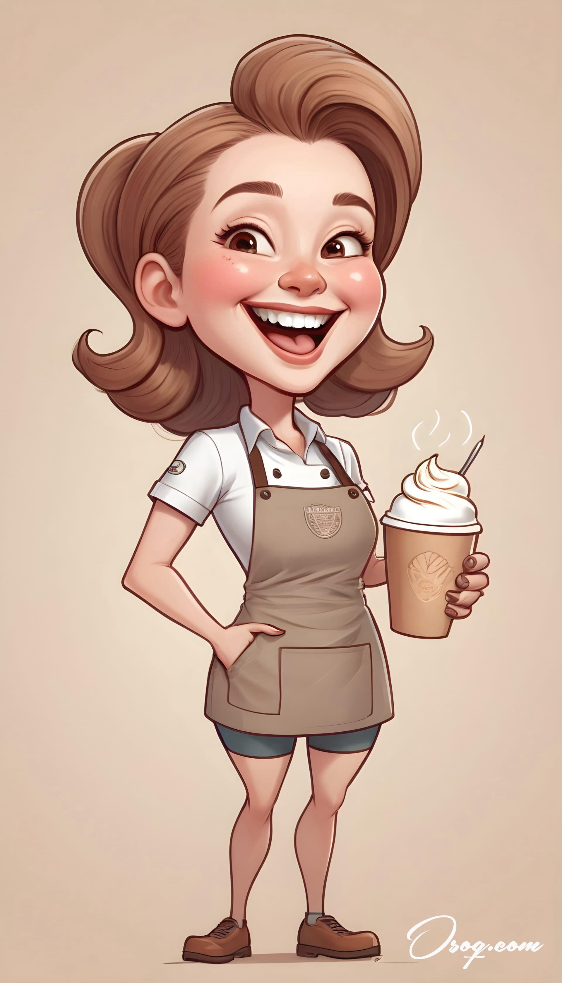 Barista caricature 03