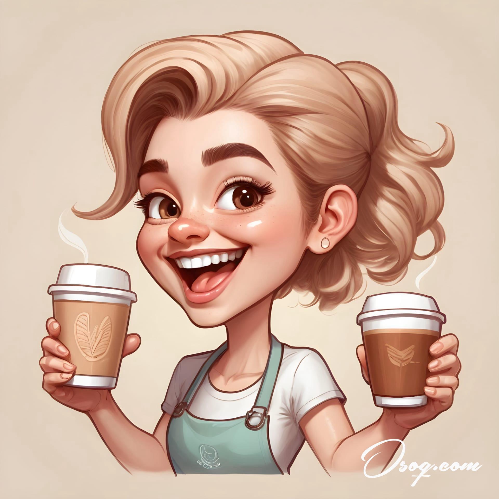 Barista caricature 04