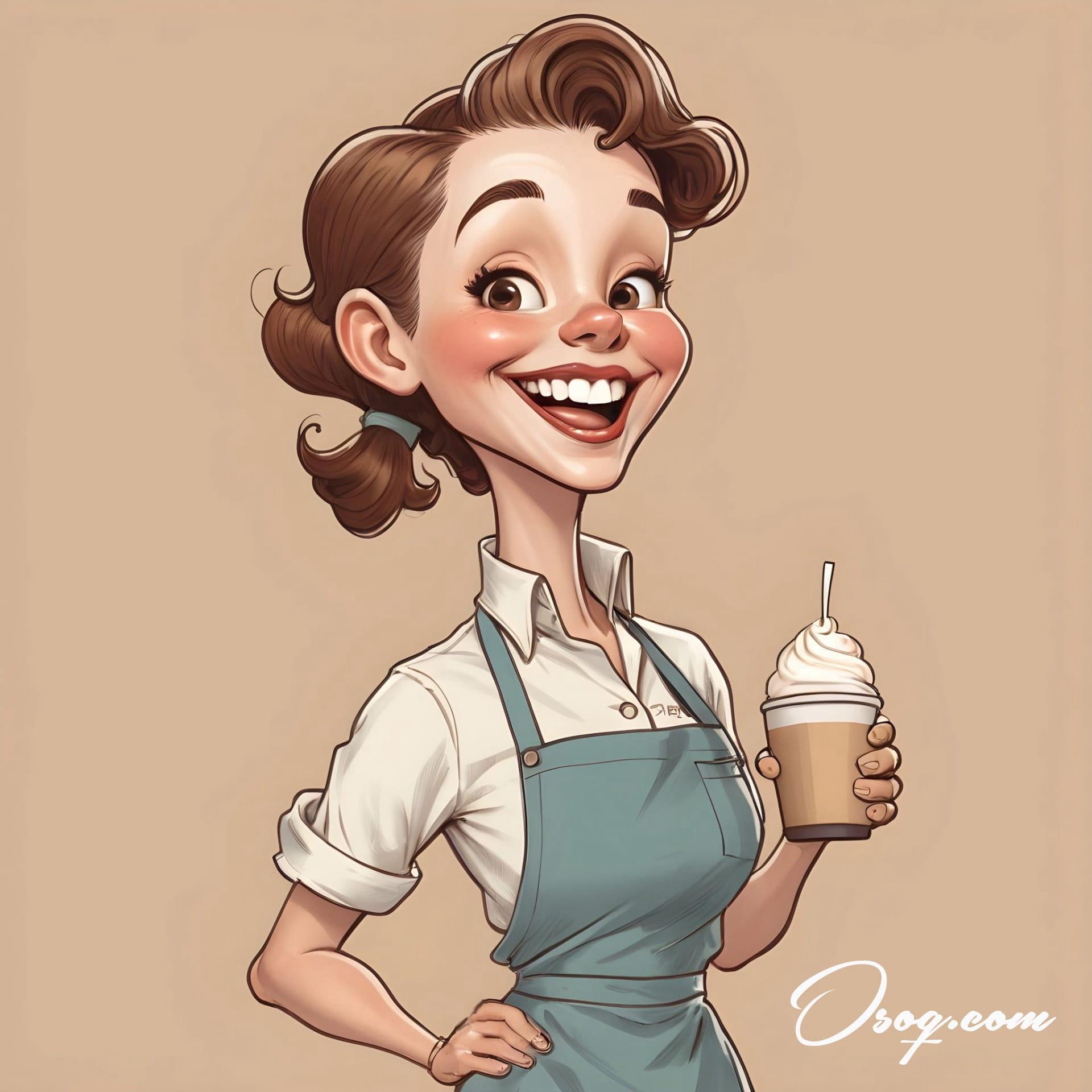 Barista caricature 09