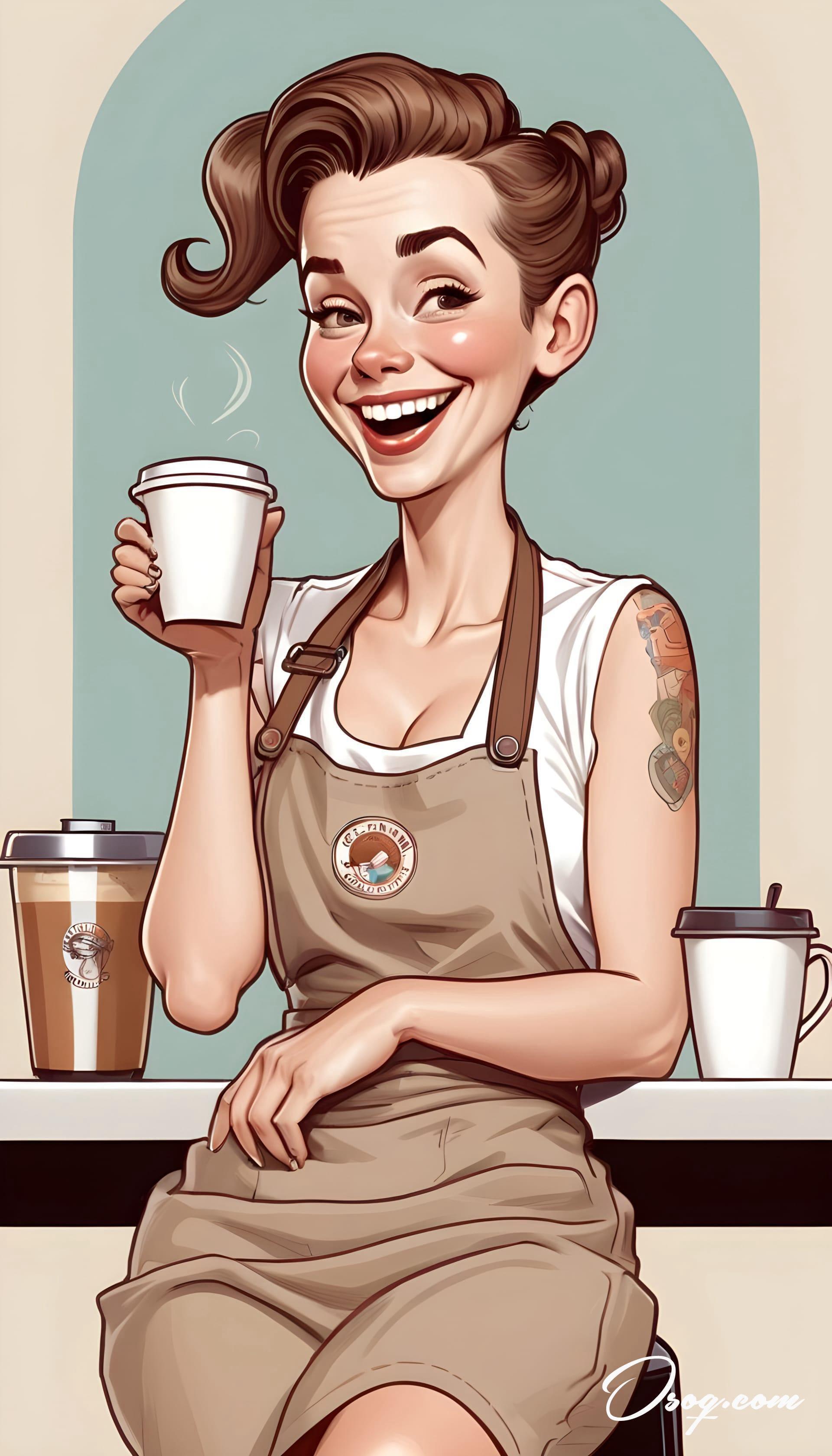 Barista caricature 10