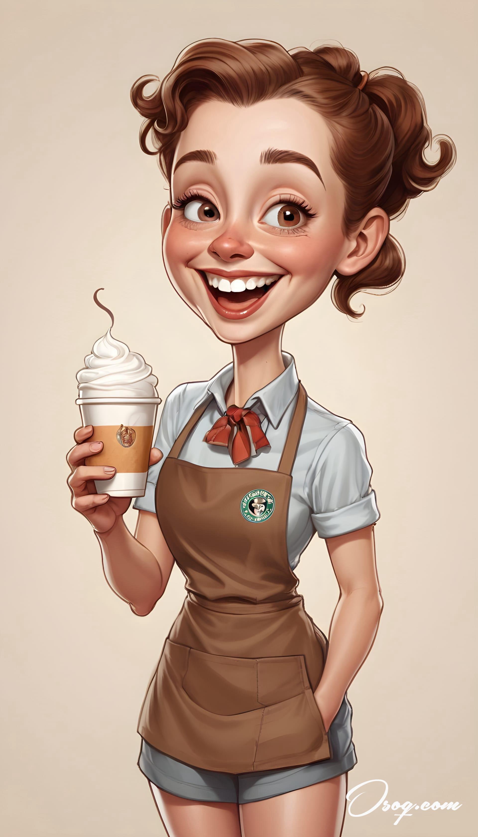 Barista caricature 12